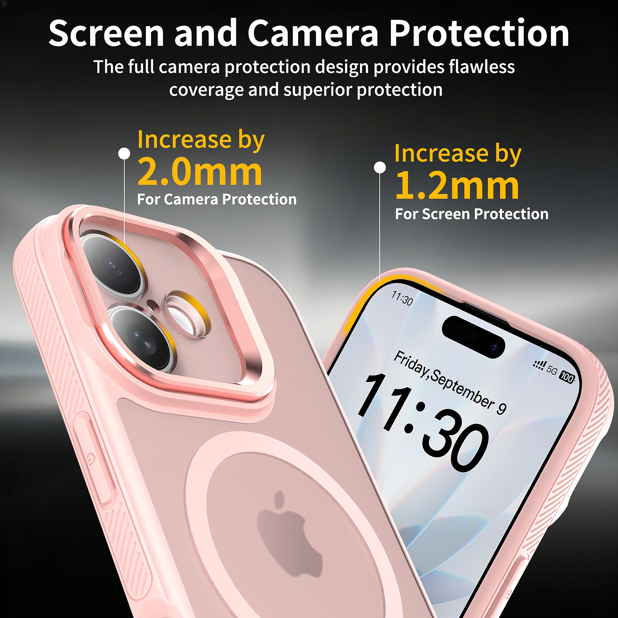 SendaFit Precise-Cutout Camera Stand MagSafe Case for iPhone 17 detail 10
