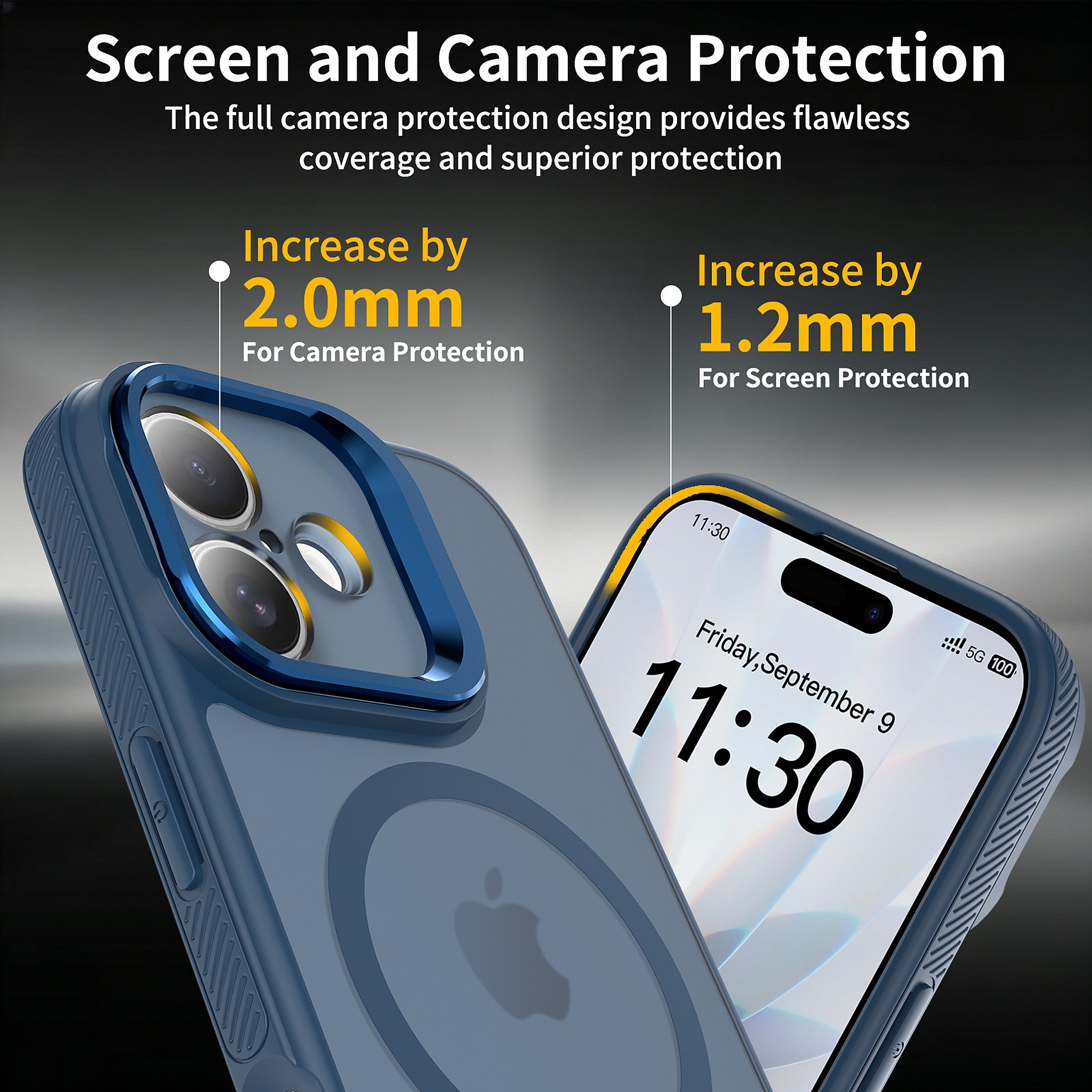 SendaFit Precise-Cutout Camera Stand MagSafe Case for iPhone 17 detail 2