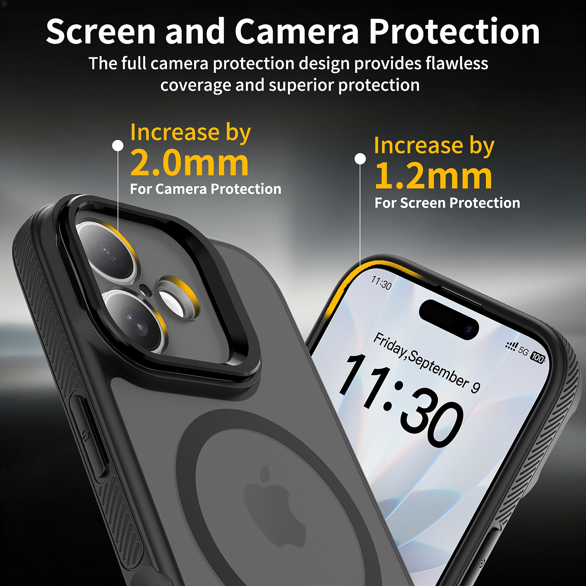SendaFit Precise-Cutout Camera Stand MagSafe Case for iPhone 17 detail 22