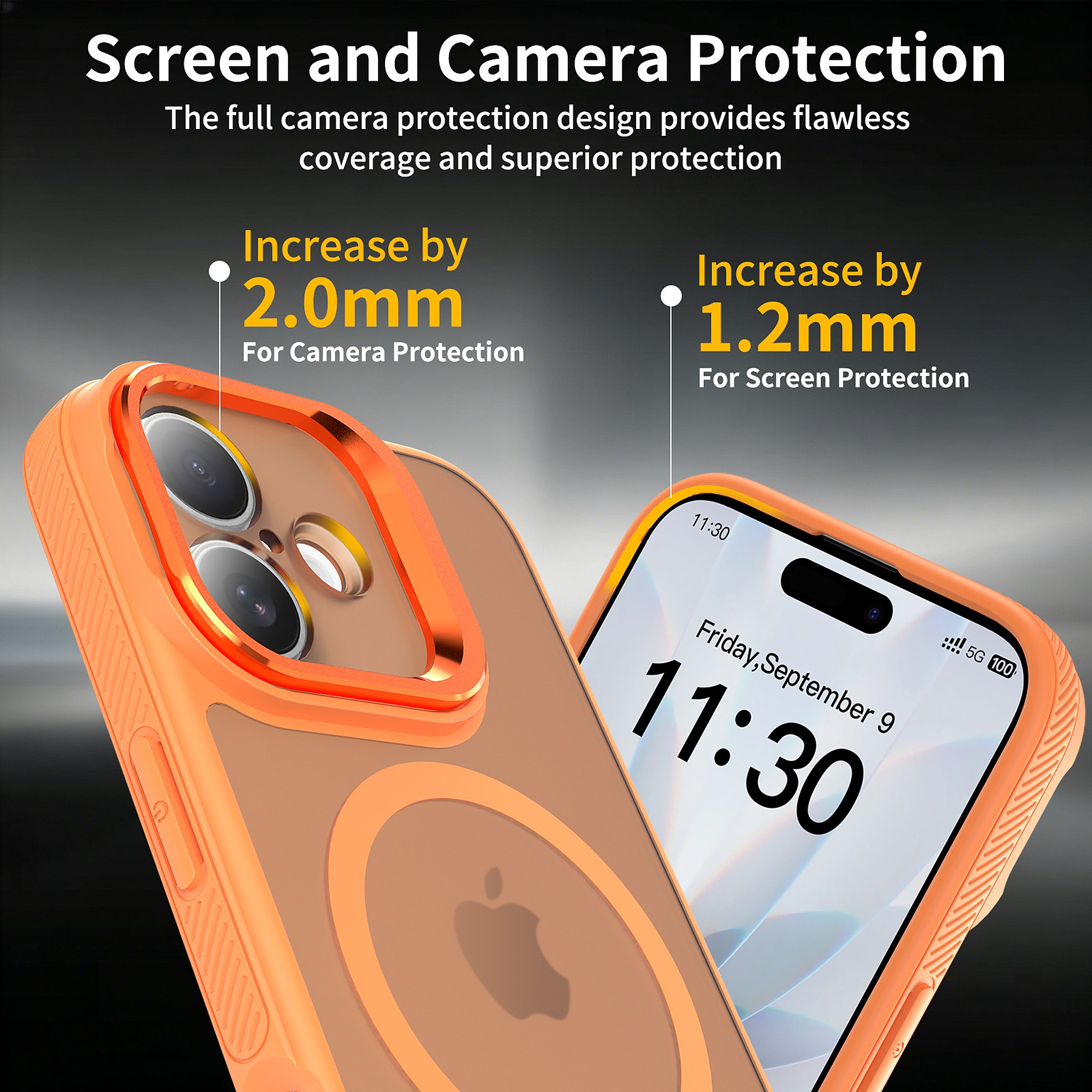 SendaFit Precise-Cutout Camera Stand MagSafe Case for iPhone 17 detail 6
