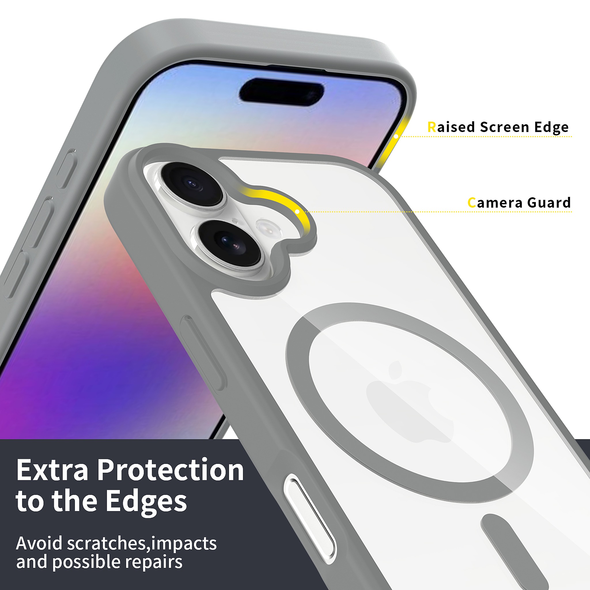 SendaFit Clear Two-in-One MagSafe Case for iPhone 17 detail 16