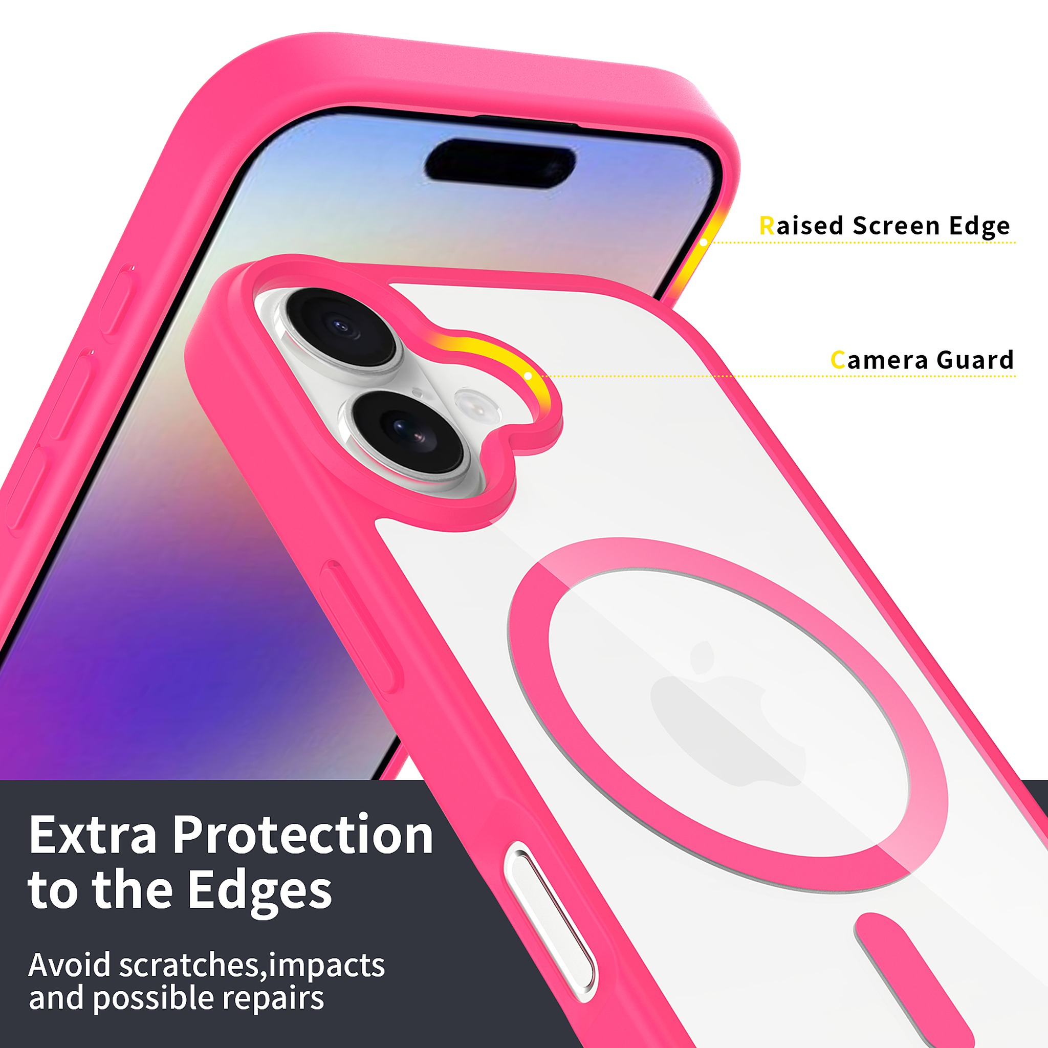 SendaFit Clear Two-in-One MagSafe Case for iPhone 17 detail 18