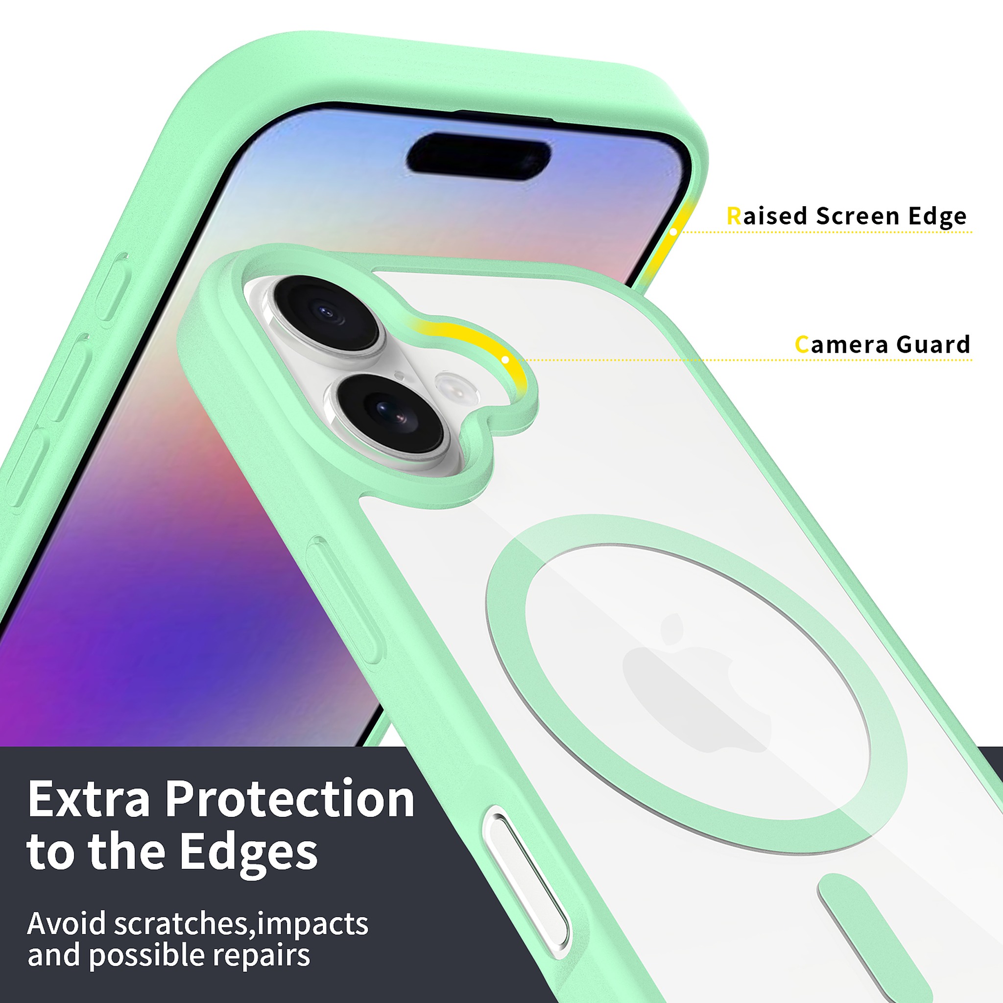 SendaFit Clear Two-in-One MagSafe Case for iPhone 17 detail 21