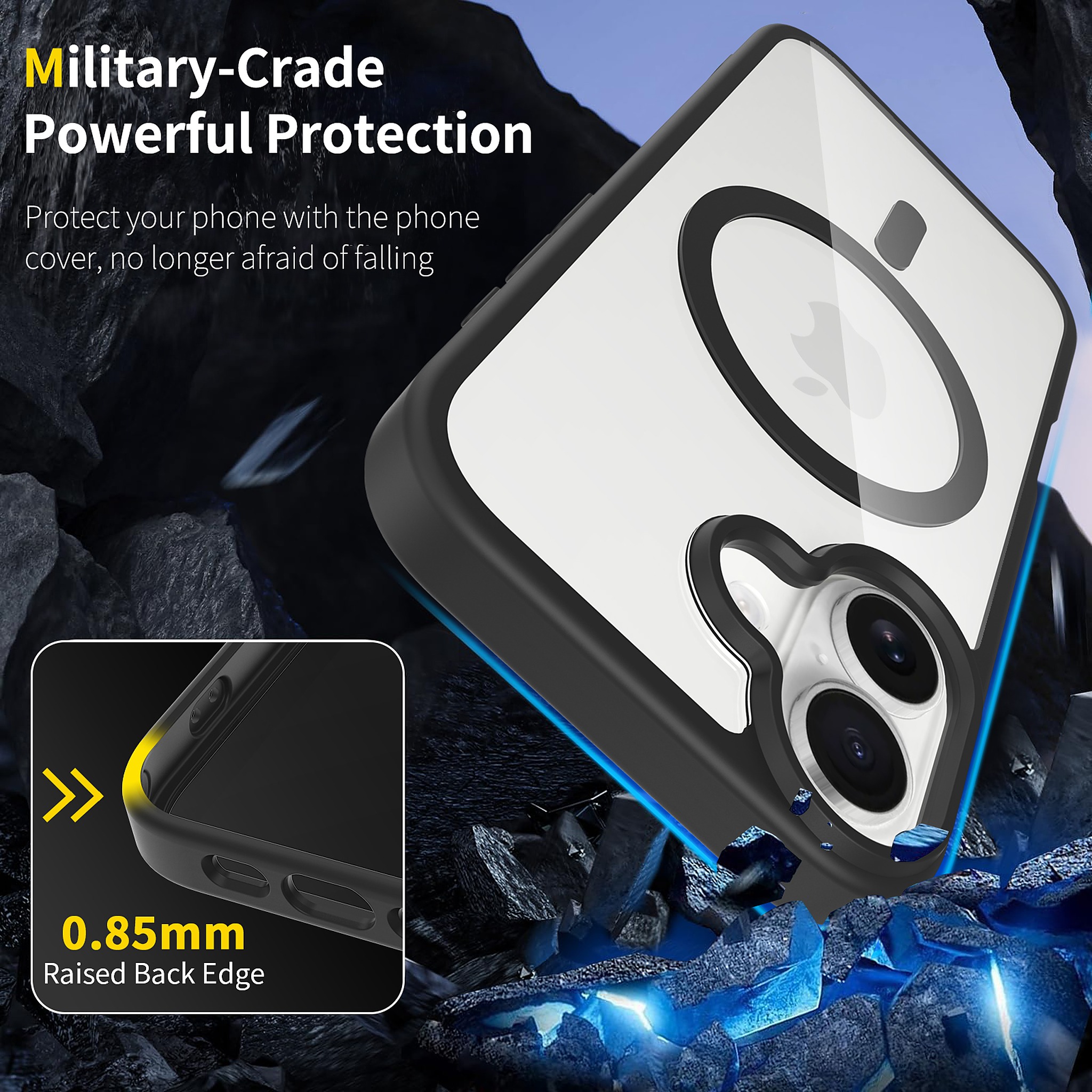 SendaFit Clear Two-in-One MagSafe Case for iPhone 17 detail 22