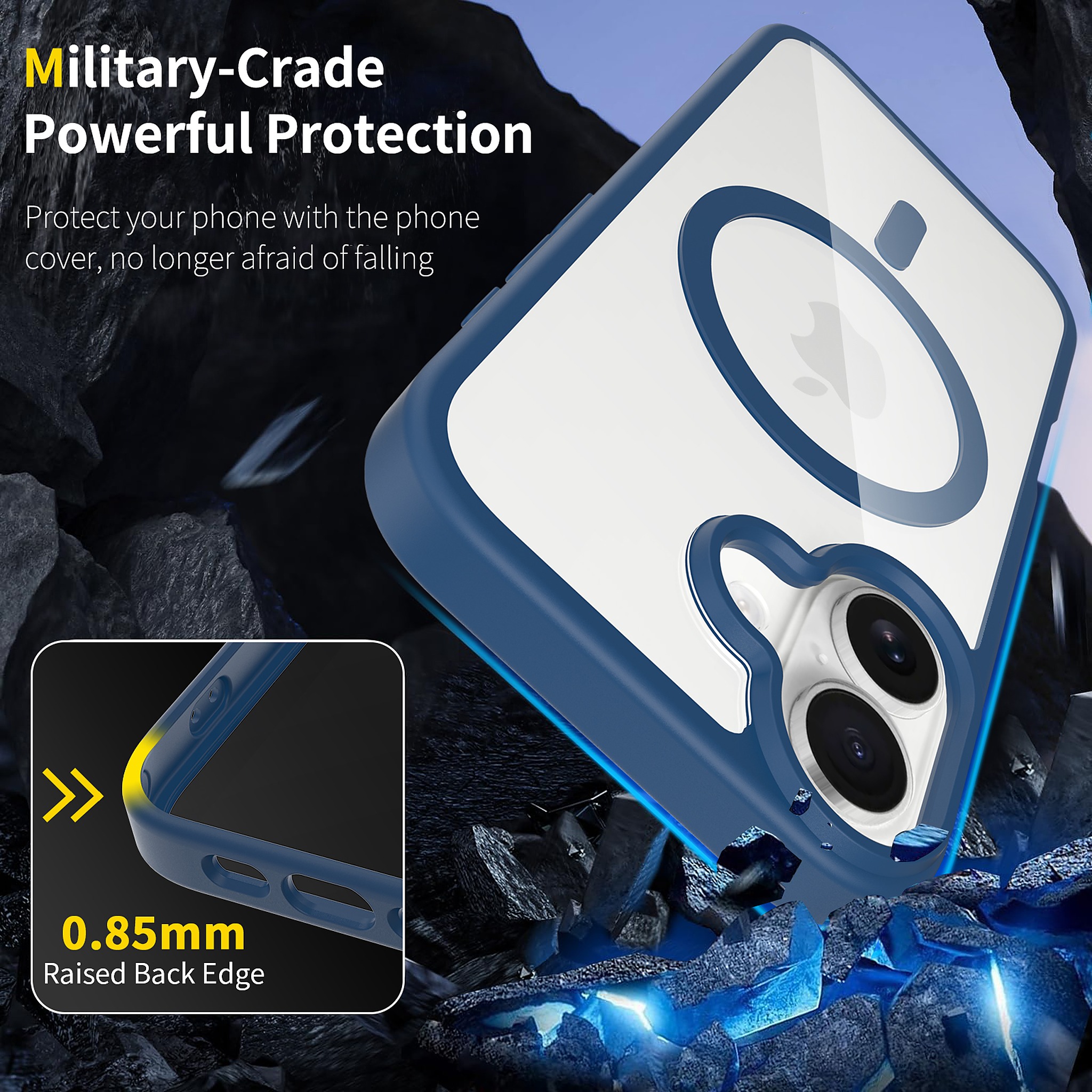 SendaFit Clear Two-in-One MagSafe Case for iPhone 17 detail 5
