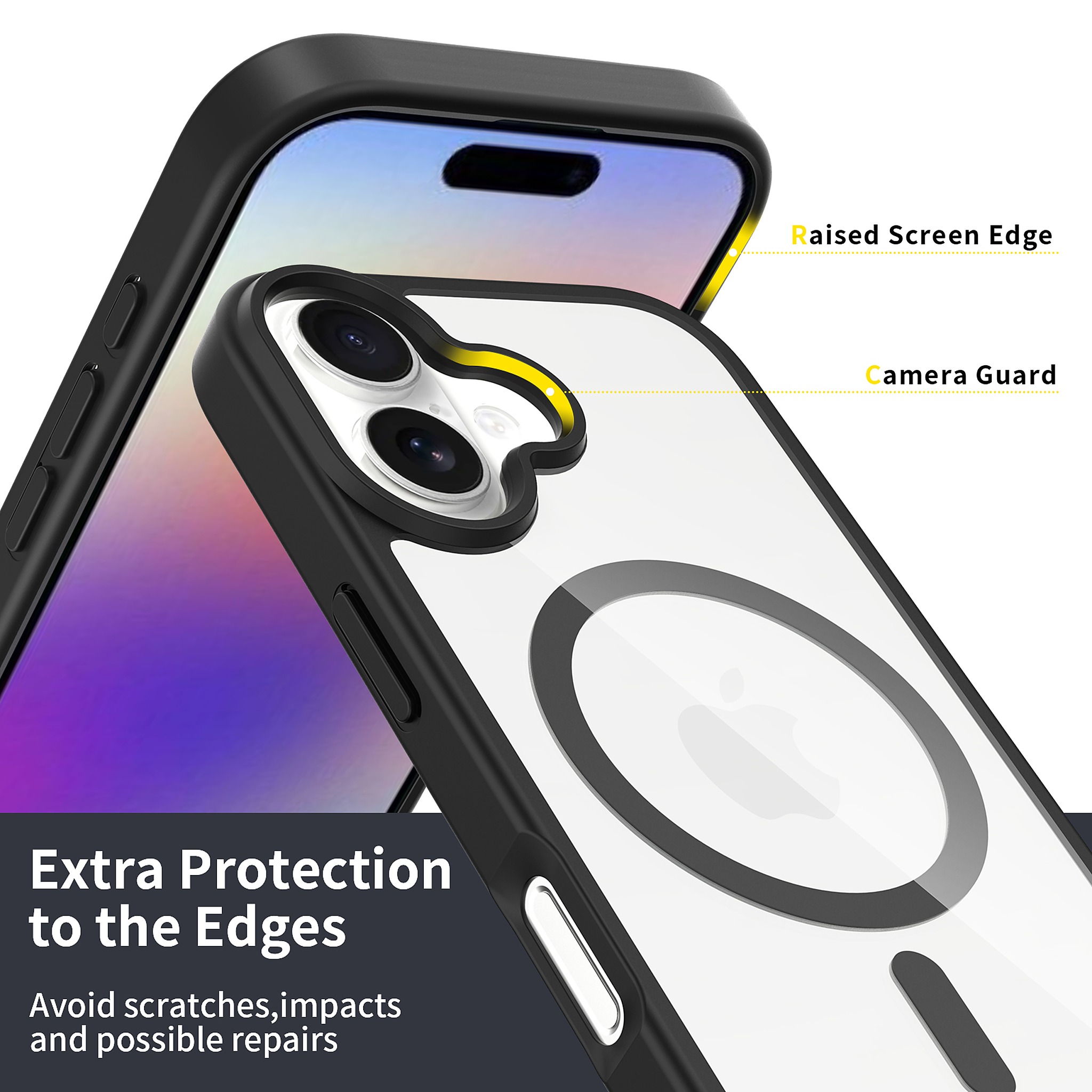 SendaFit Clear Two-in-One MagSafe Case for iPhone 17 detail 7