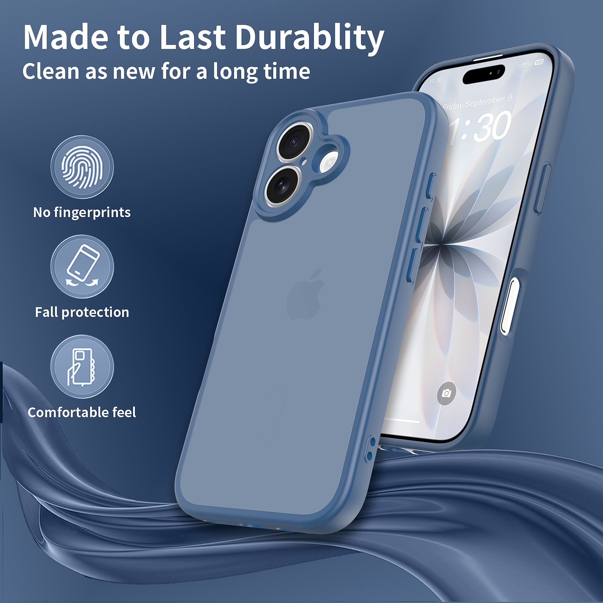 SendaFit Precise-Cutout Matte Skin-Feel Case for iPhone 17 detail 22