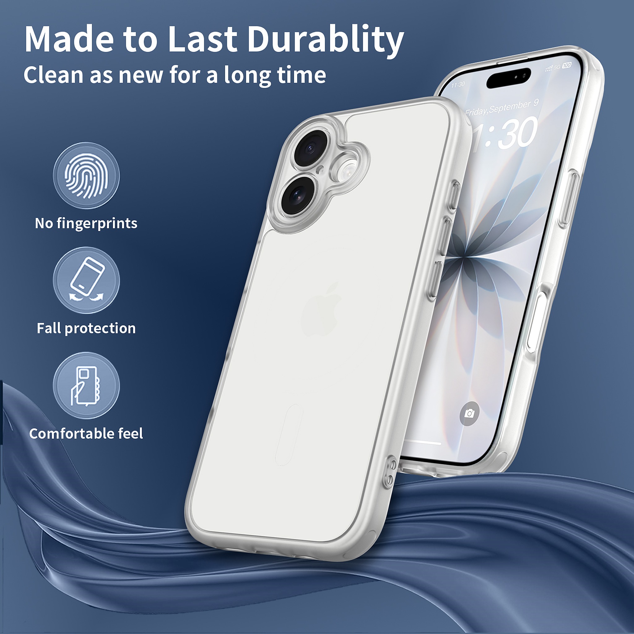 SendaFit Precise-Cutout Matte Skin-Feel Case for iPhone 17 detail 27