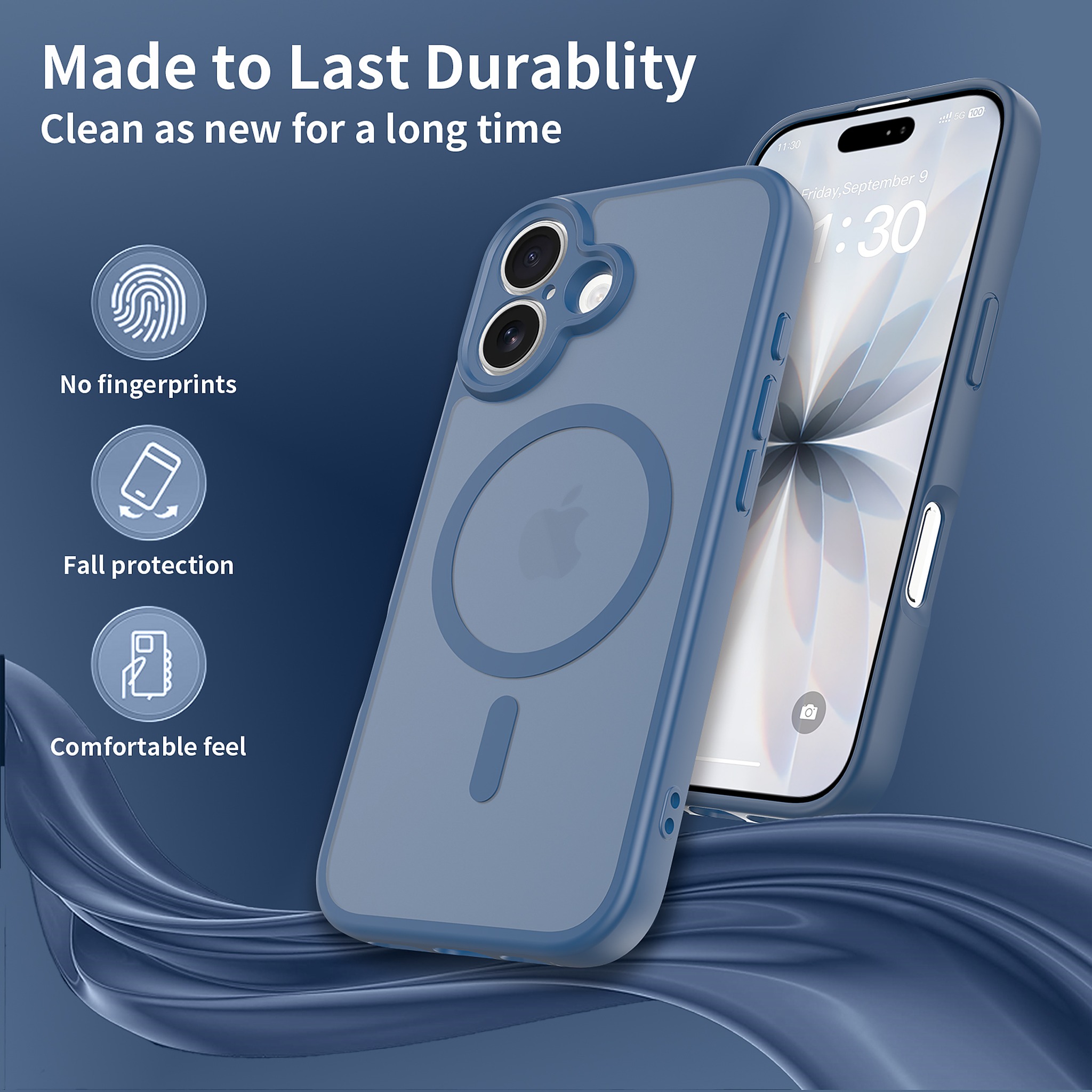 SendaFit Precise-Cutout Matte Skin-Feel MagSafe Case for iPhone 17 detail 22