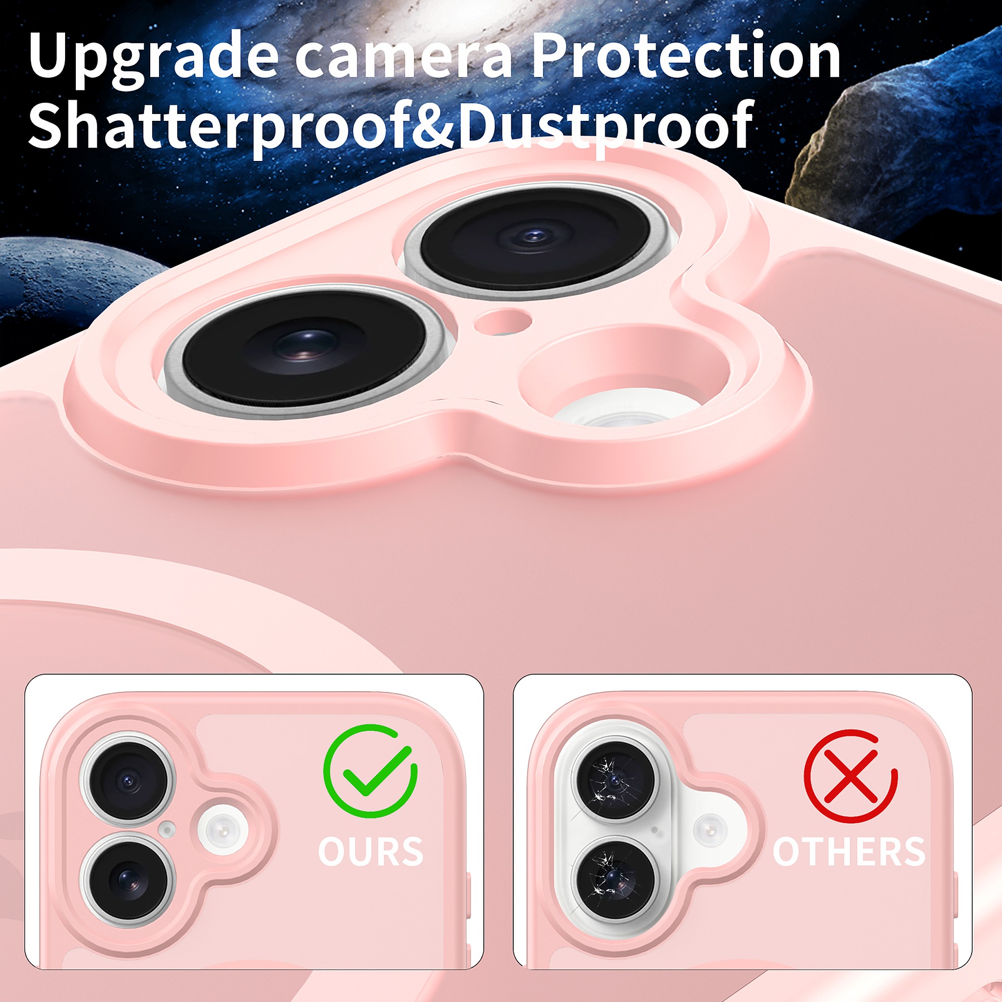 SendaFit Precise-Cutout Matte Skin-Feel MagSafe Case for iPhone 17 detail 27