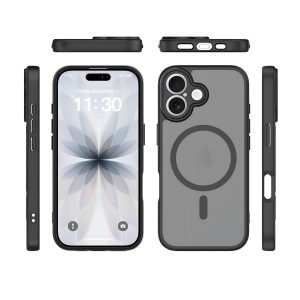 SendaFit Precise-Cutout Matte Skin-Feel MagSafe Case for iPhone 17