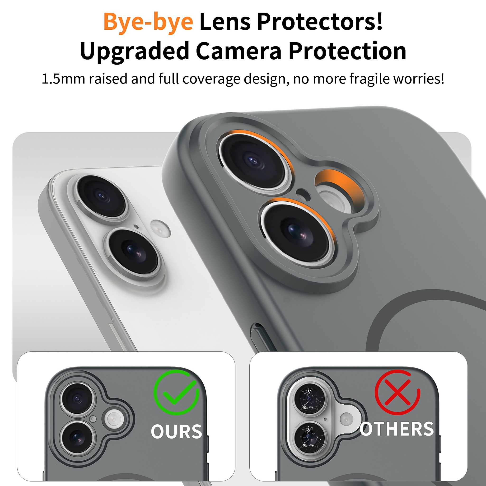 SendaFit Solid-Color Two-in-One Case for iPhone 17 detail 1