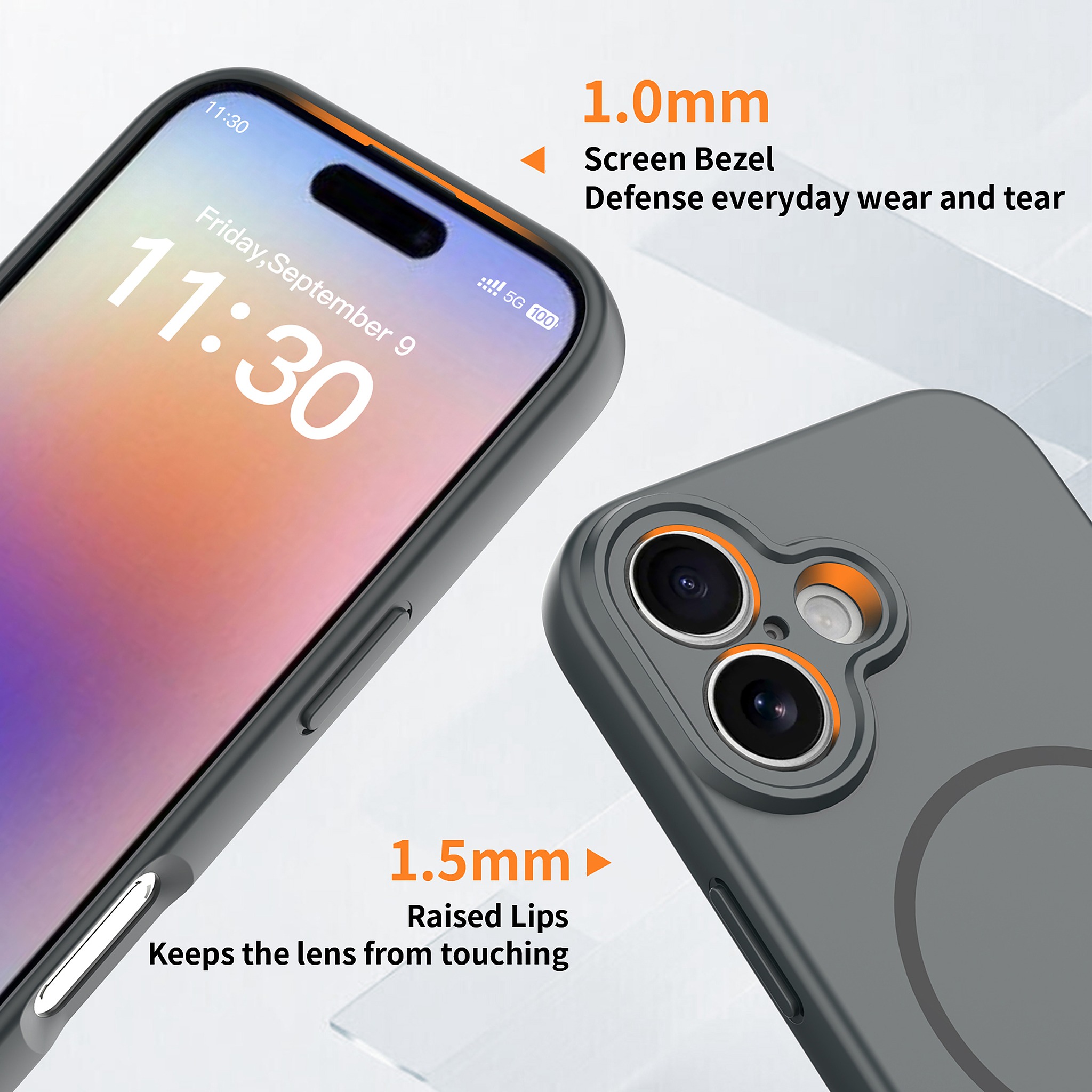 SendaFit Solid-Color Two-in-One Case for iPhone 17 detail 12
