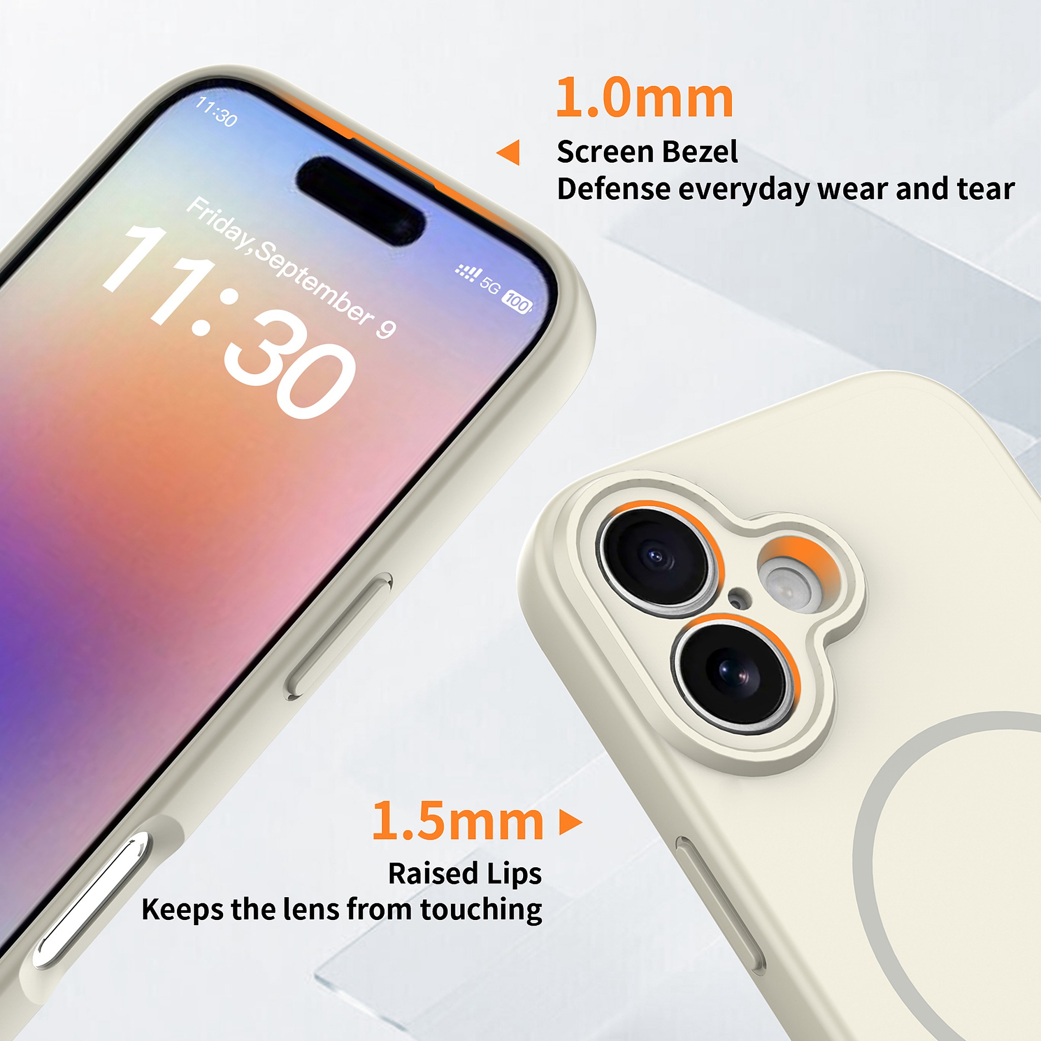 SendaFit Solid-Color Two-in-One Case for iPhone 17 detail 13