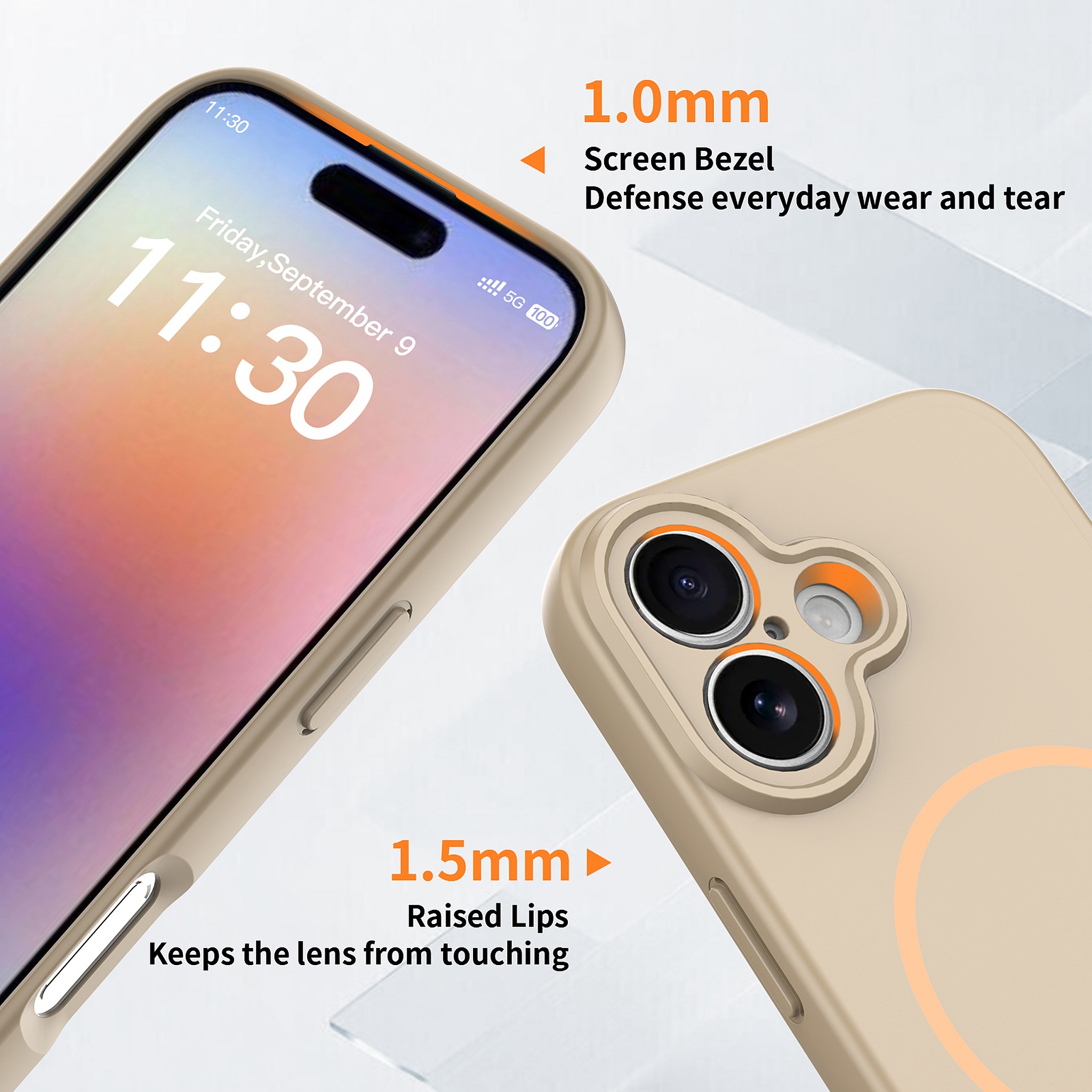 SendaFit Solid-Color Two-in-One Case for iPhone 17 detail 14