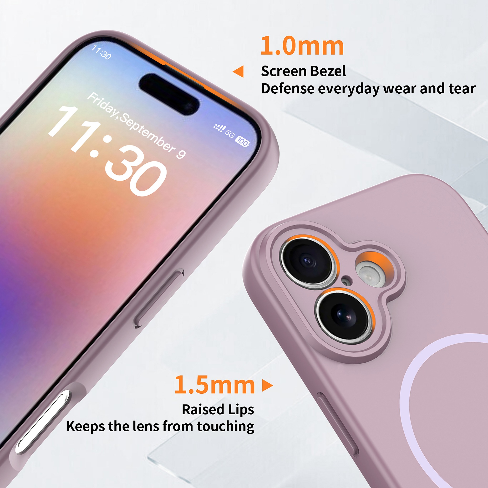 SendaFit Solid-Color Two-in-One Case for iPhone 17 detail 15