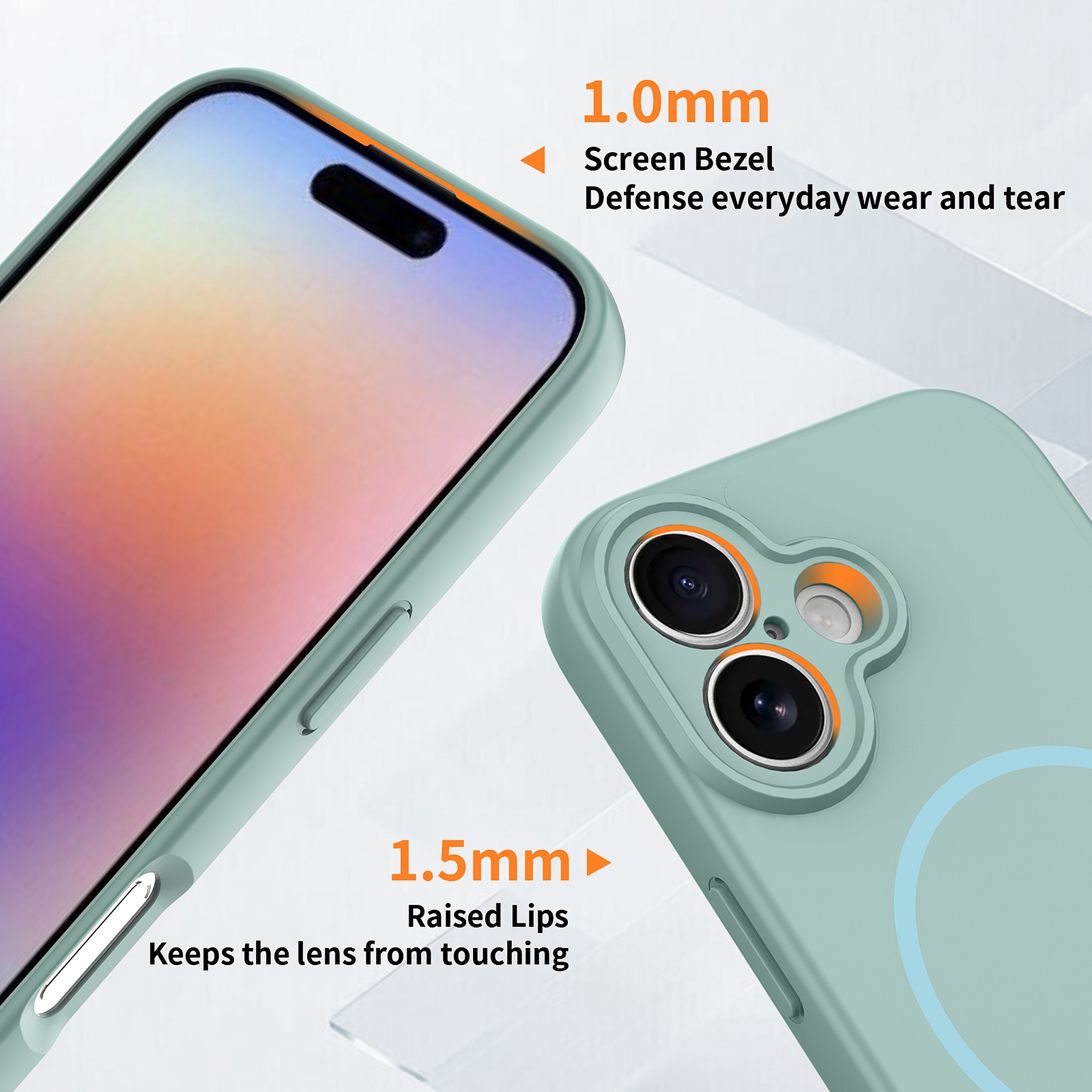SendaFit Solid-Color Two-in-One Case for iPhone 17 detail 16