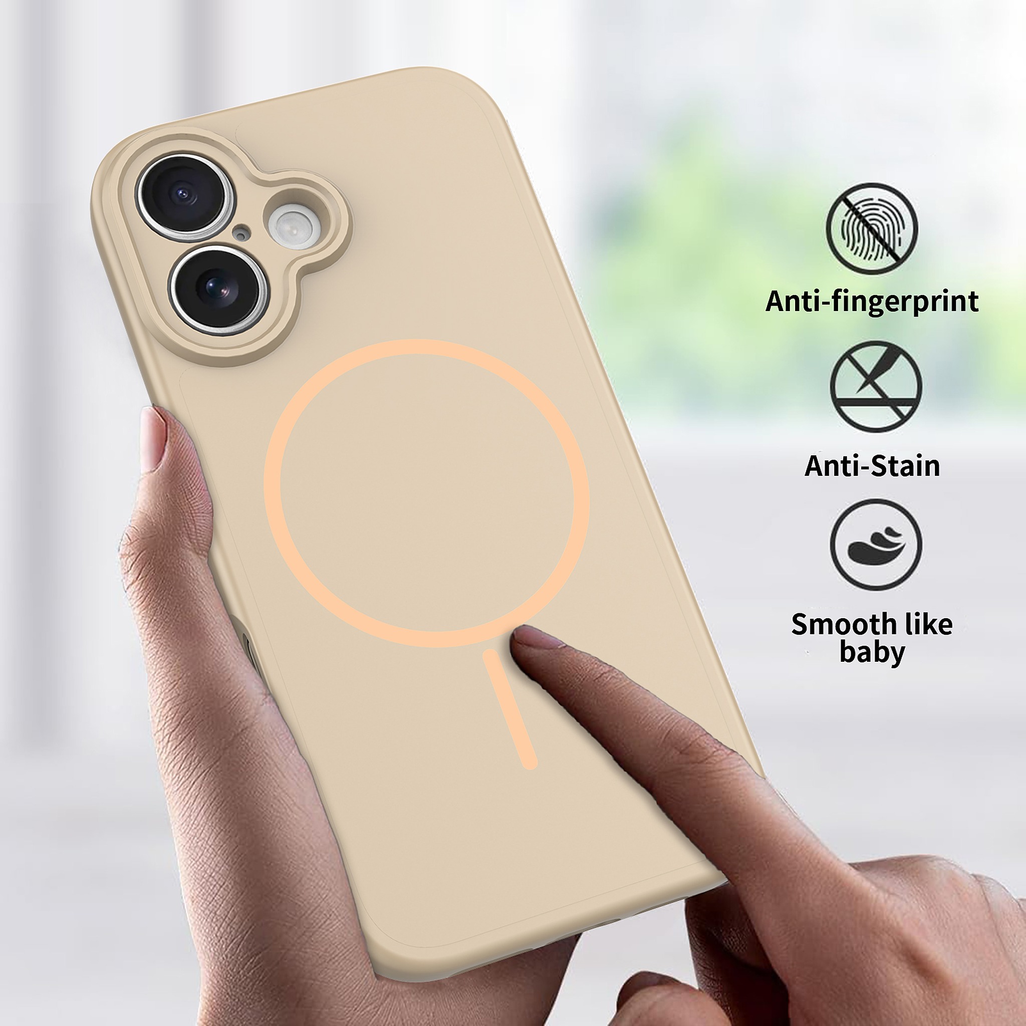 SendaFit Solid-Color Two-in-One Case for iPhone 17 detail 19
