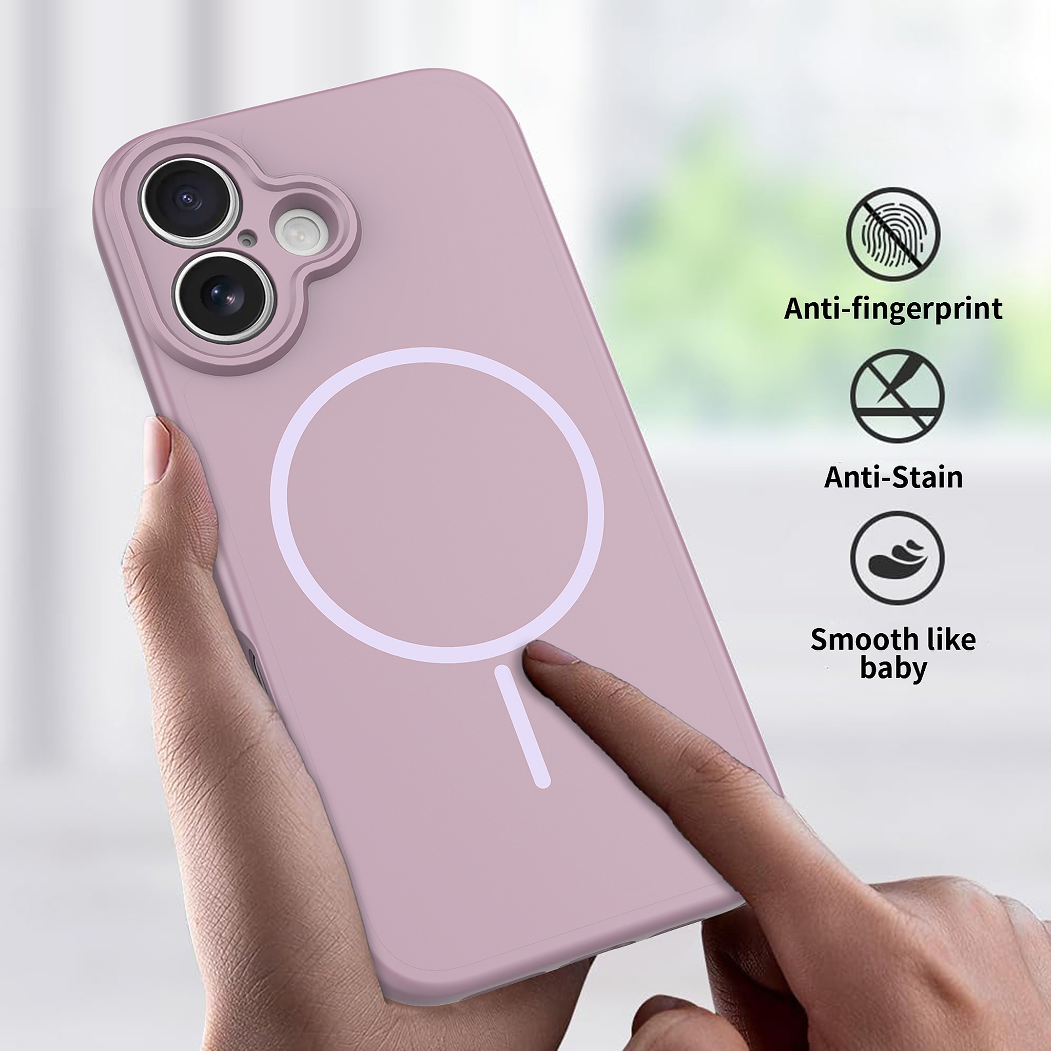 SendaFit Solid-Color Two-in-One Case for iPhone 17 detail 20