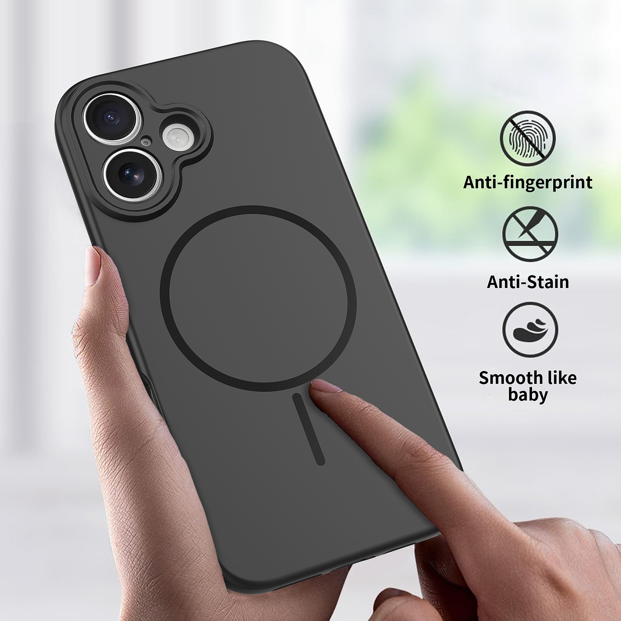 SendaFit Solid-Color Two-in-One Case for iPhone 17 detail 22