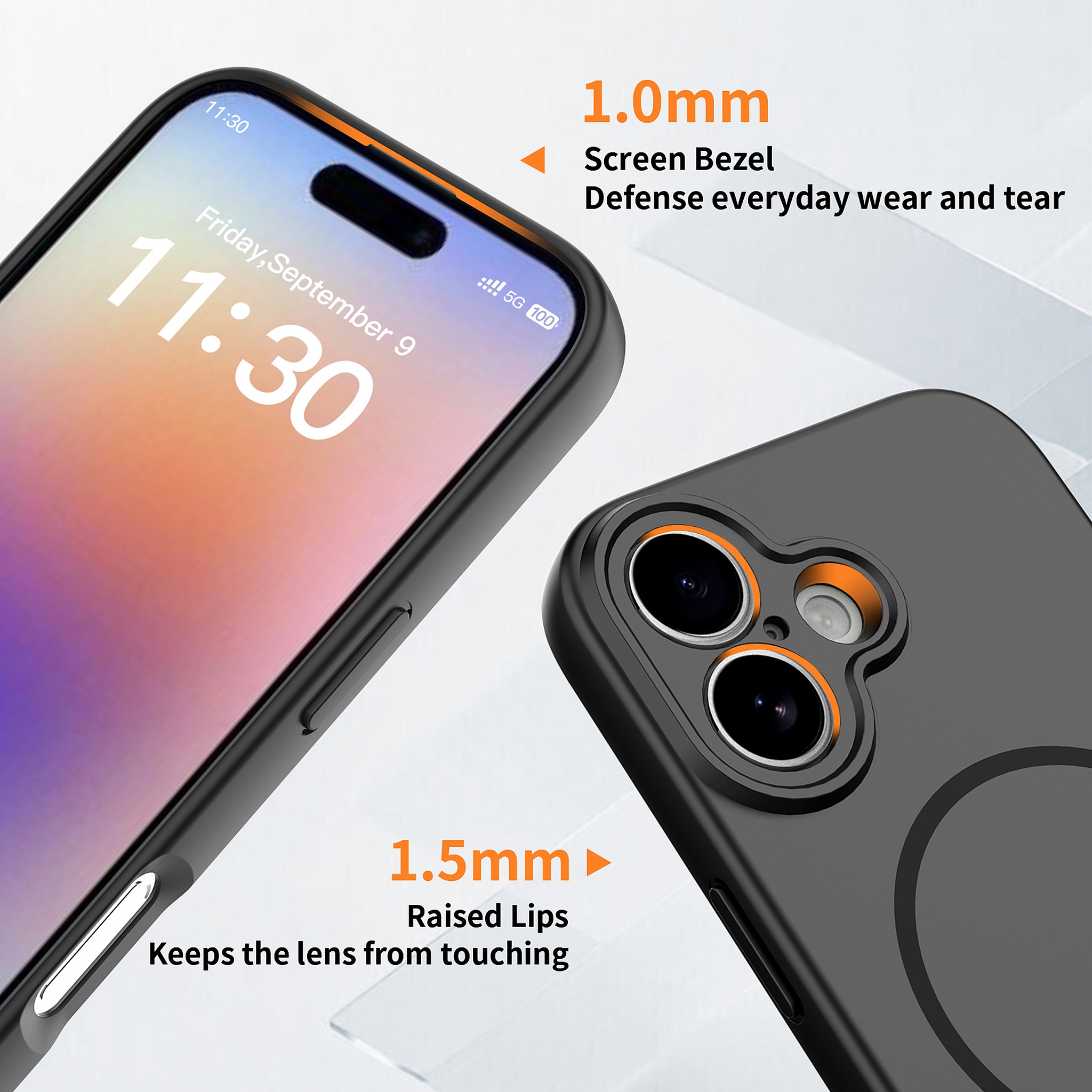 SendaFit Solid-Color Two-in-One Case for iPhone 17 detail 23