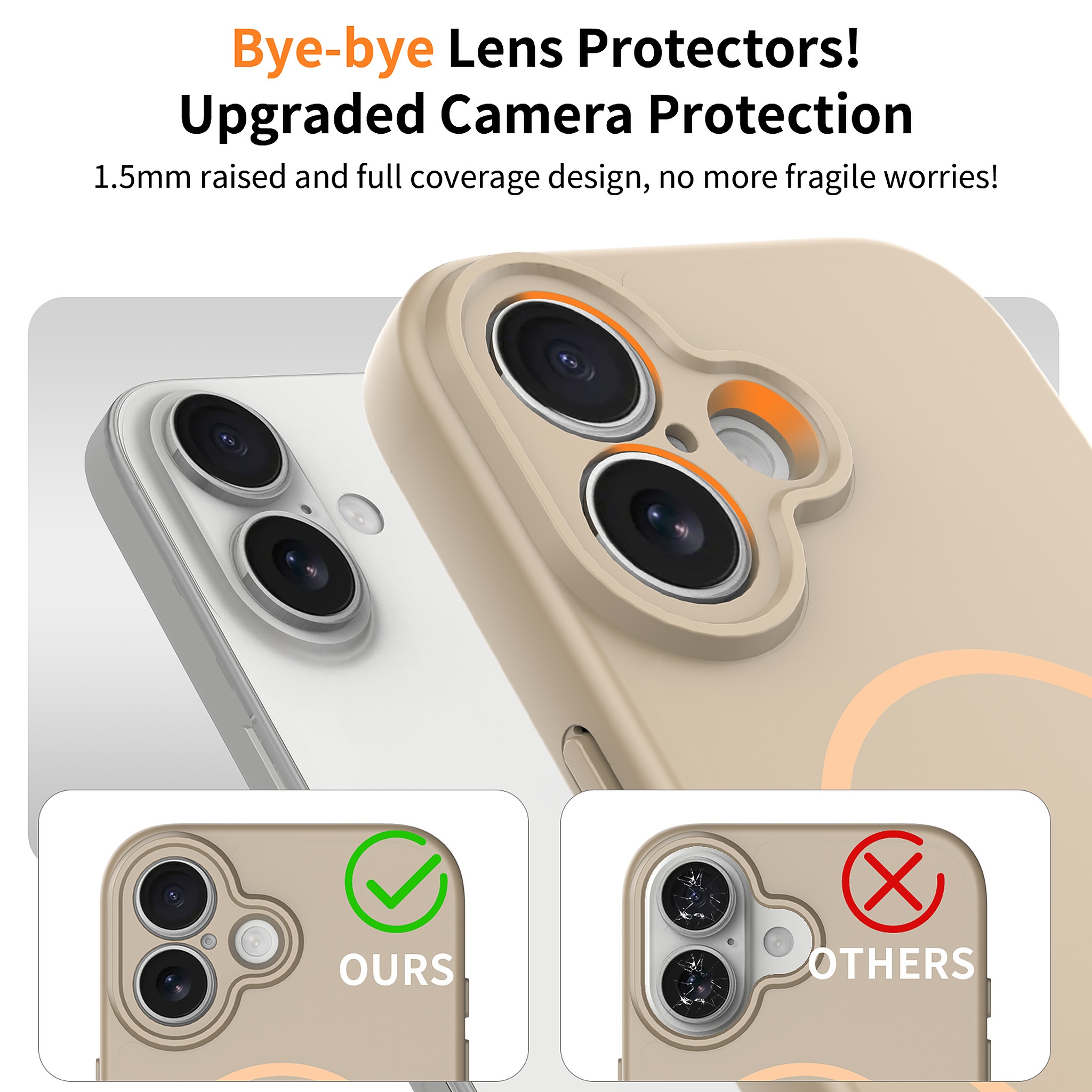 SendaFit Solid-Color Two-in-One Case for iPhone 17 detail 3