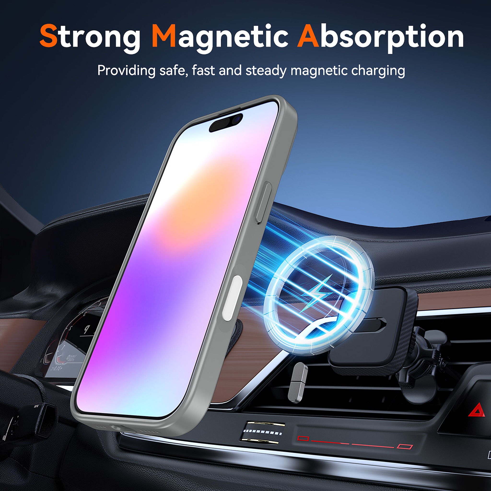 SendaFit Clear Two-in-One Touch Camera-Button Case for iPhone 17 detail 10