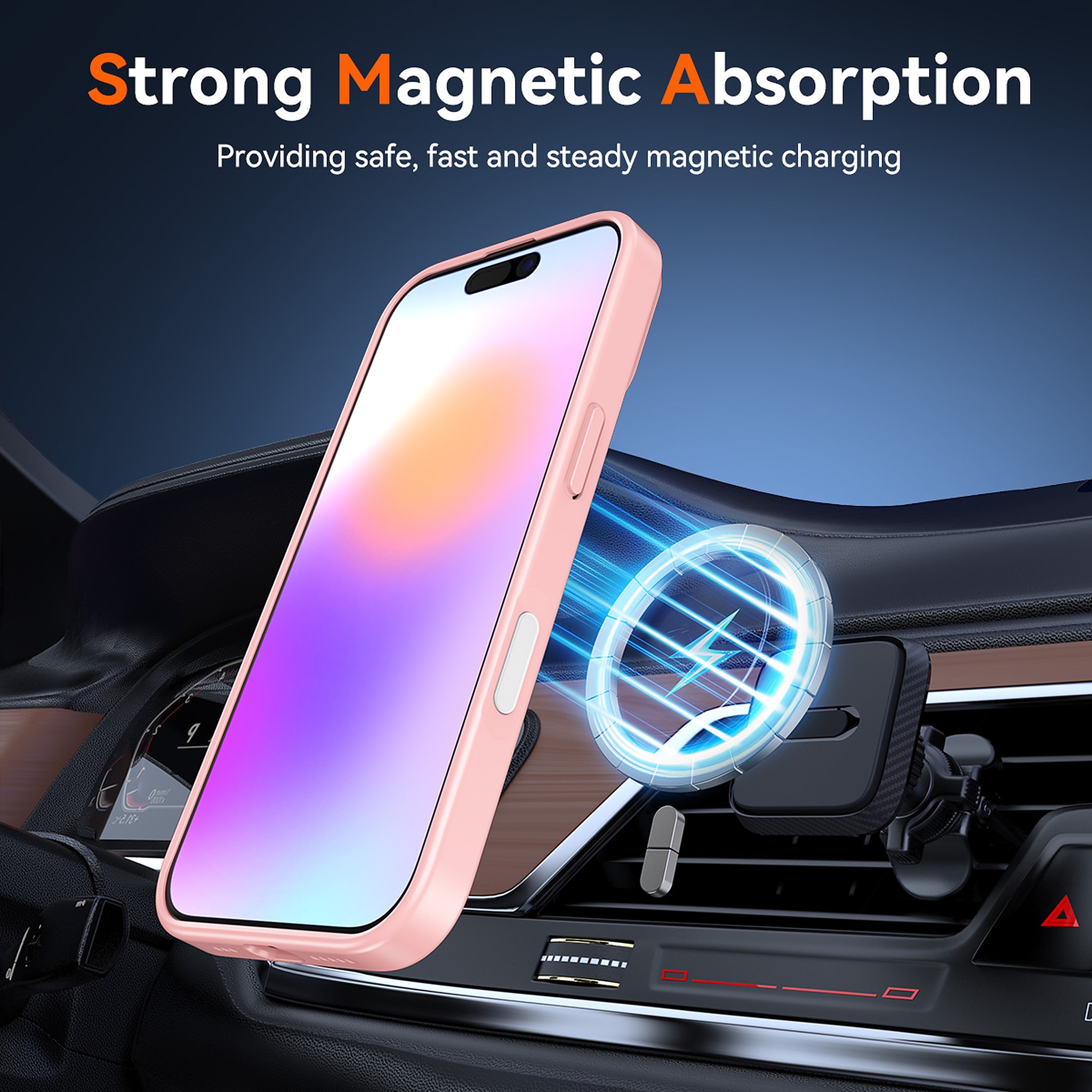 SendaFit Clear Two-in-One Touch Camera-Button Case for iPhone 17 detail 15