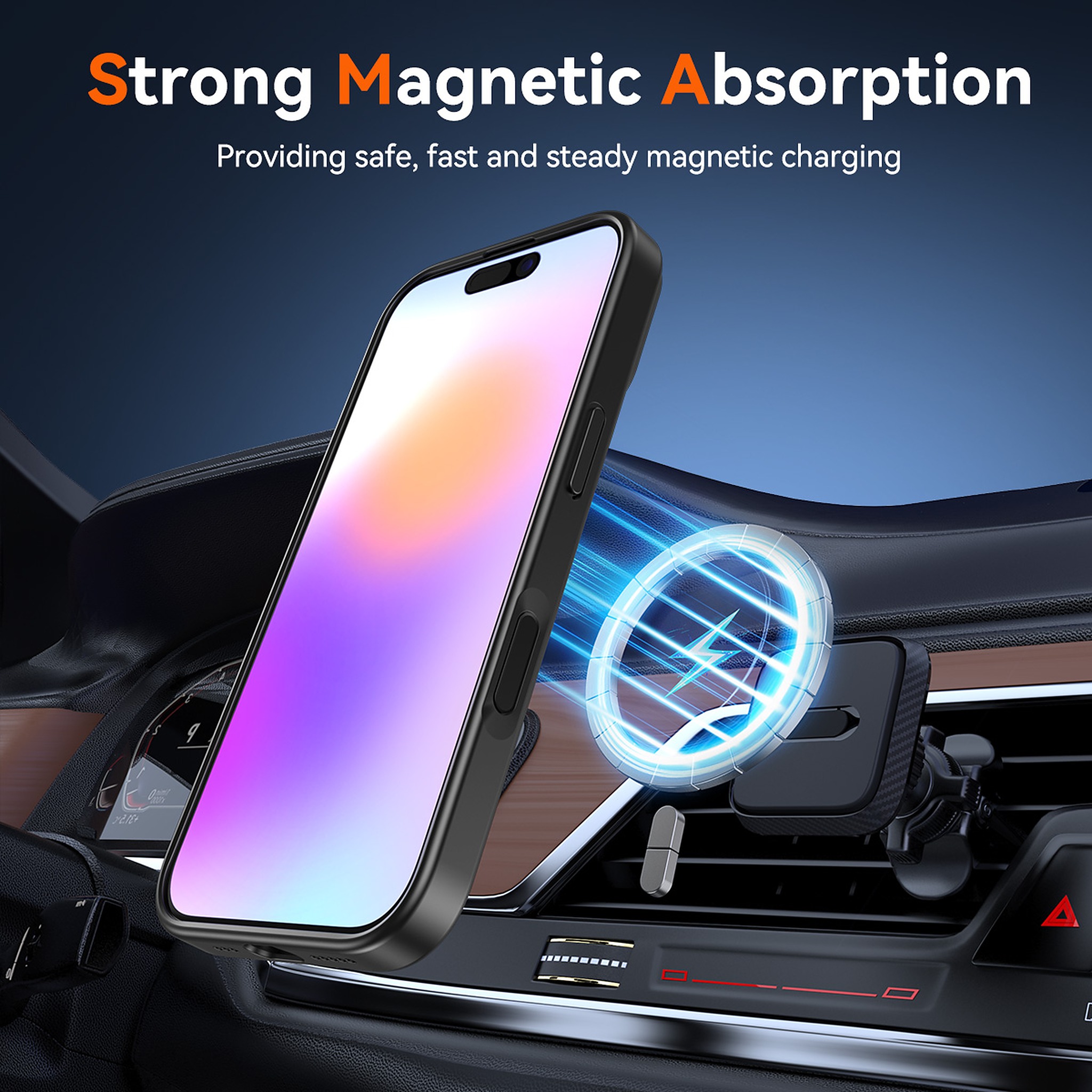 SendaFit Clear Two-in-One Touch Camera-Button Case for iPhone 17 detail 5