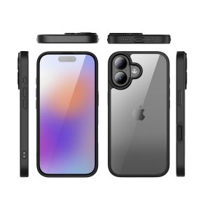 SendaFit Clear Two-in-One Camera-Button Case for iPhone 17