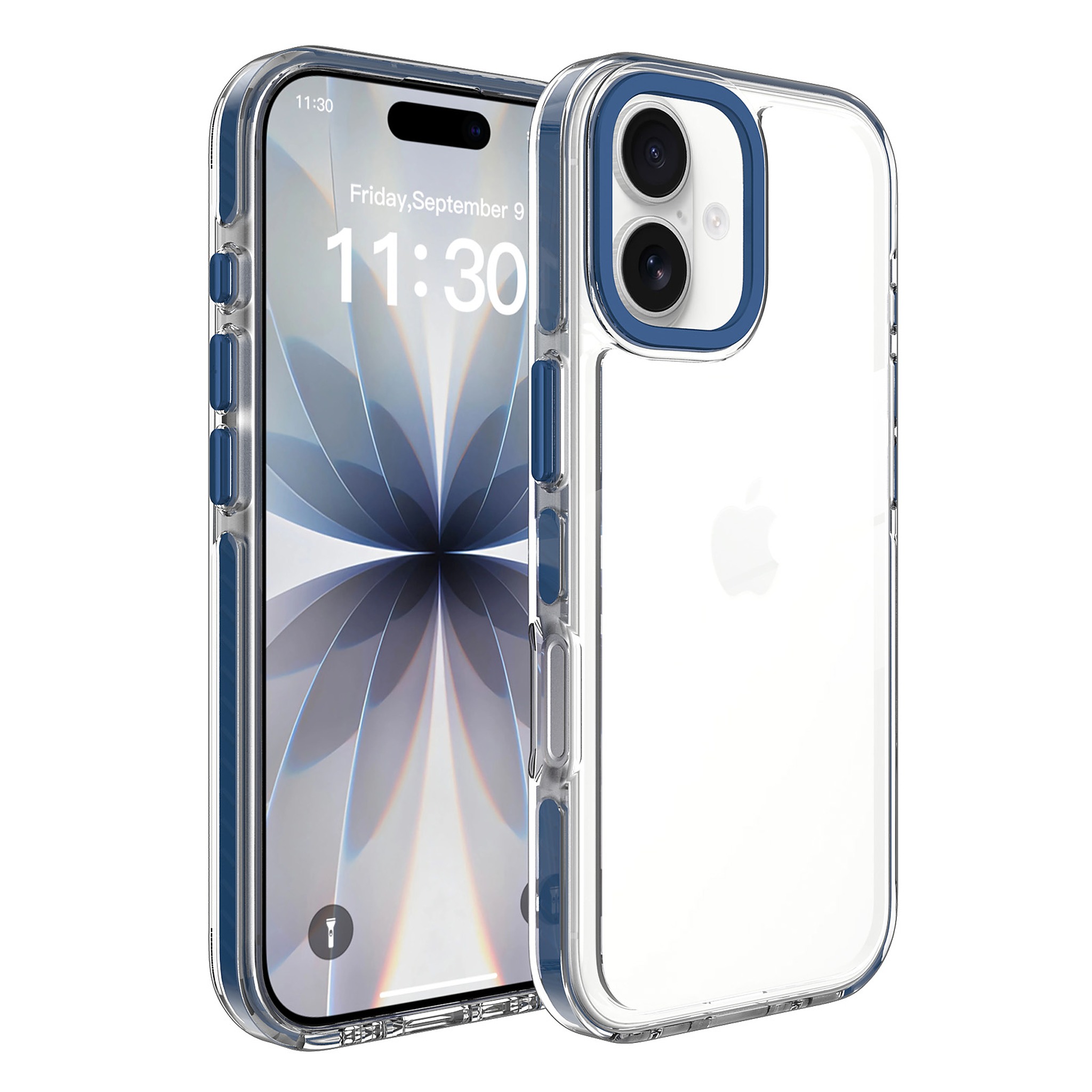 SendaFit Iridescent Two-Tone Case for iPhone 17 - Royal Blue