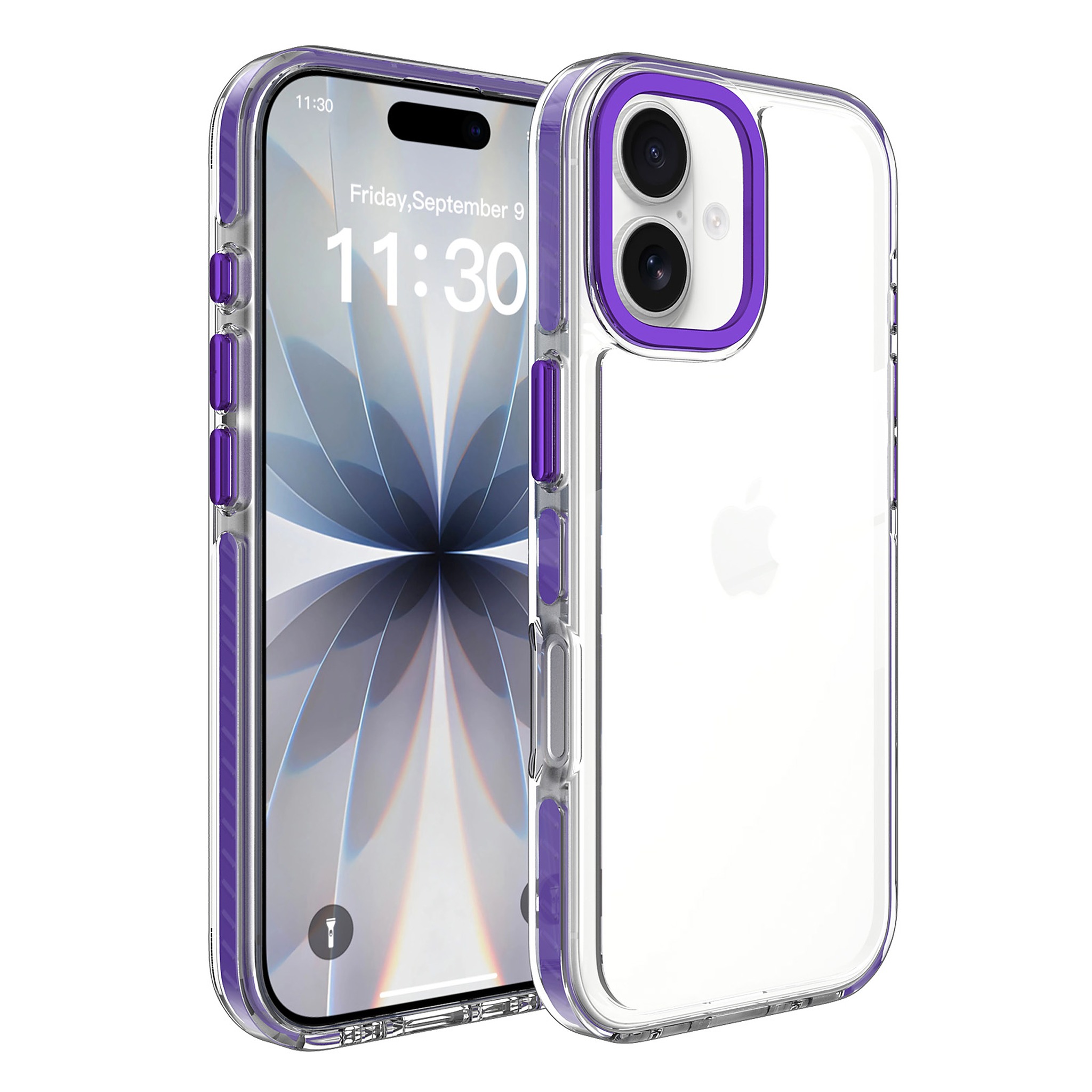 SendaFit Iridescent Two-Tone Case for iPhone 17 - Purple