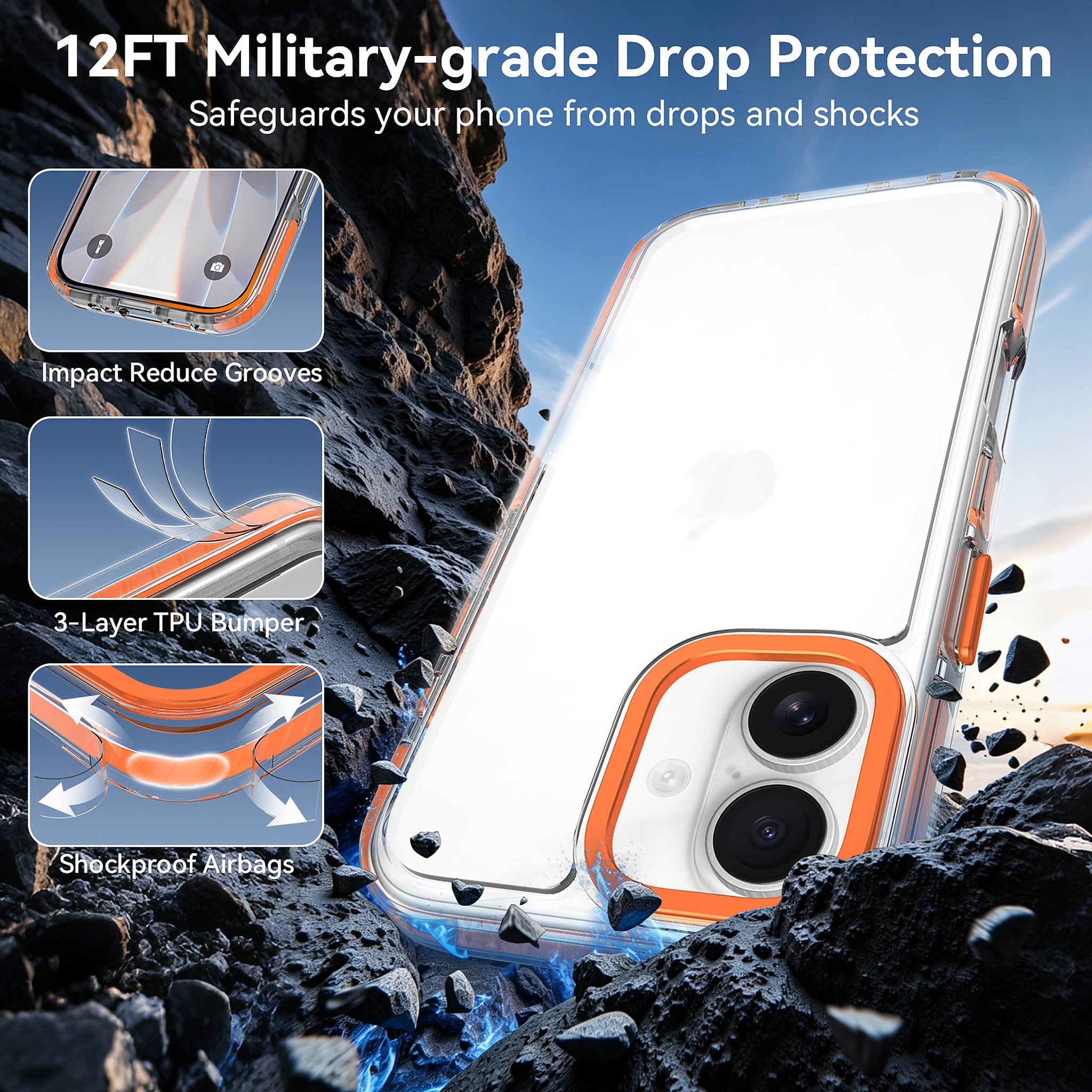 SendaFit Iridescent Two-Tone Case for iPhone 17 detail 13