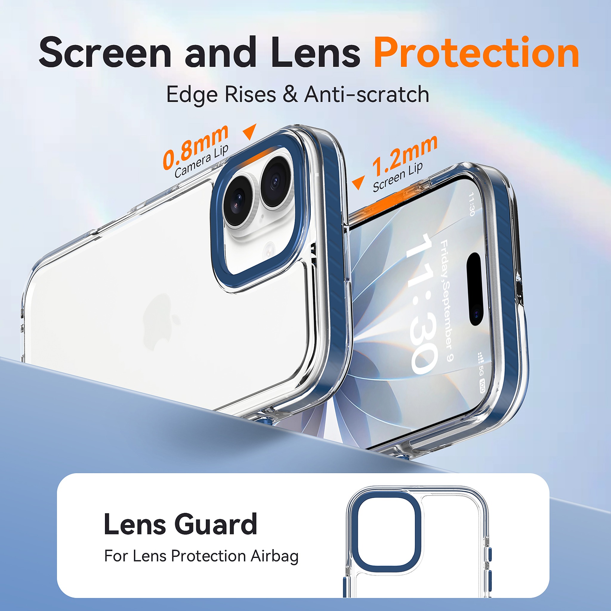 SendaFit Iridescent Two-Tone Case for iPhone 17 detail 2