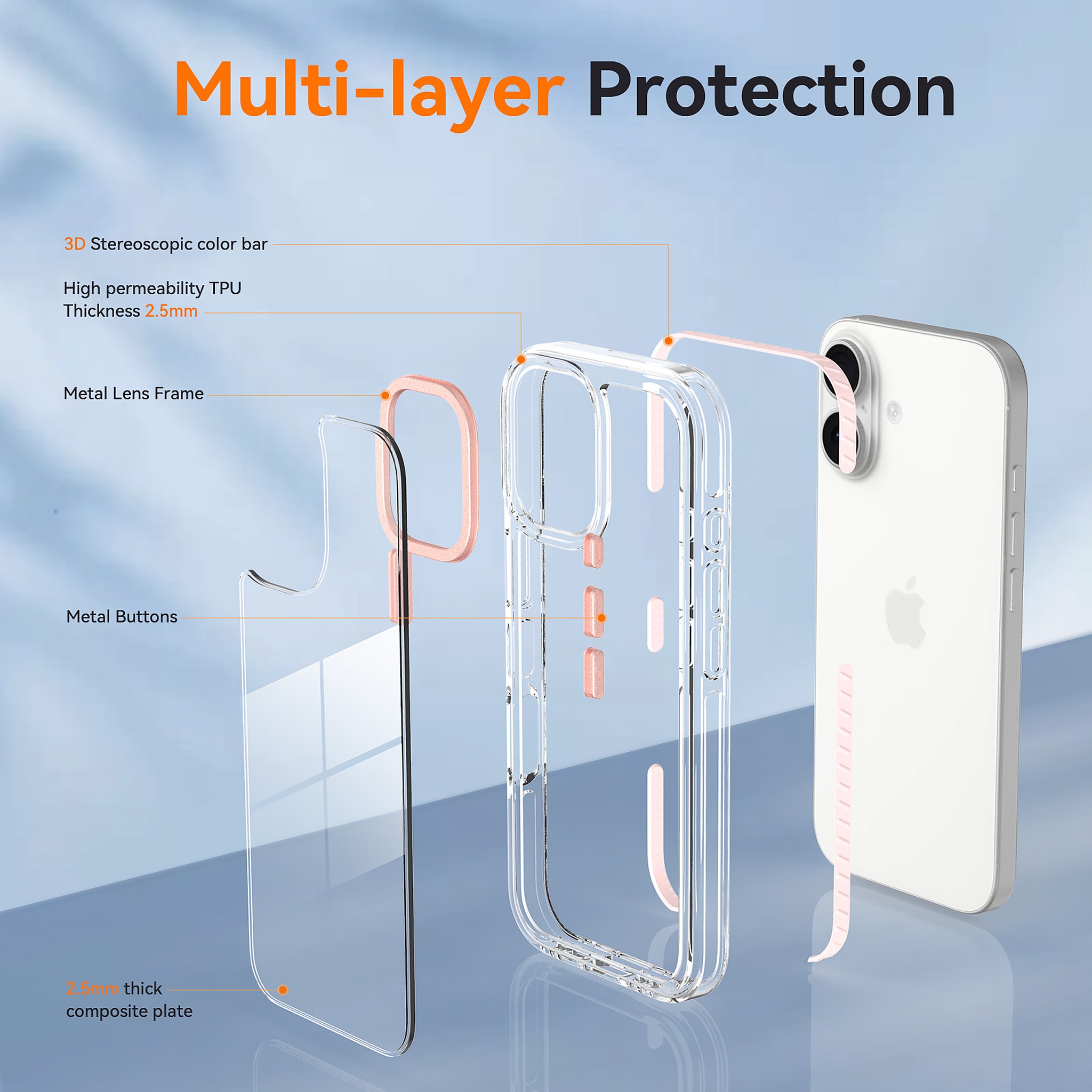 SendaFit Iridescent Two-Tone Case for iPhone 17 detail 20