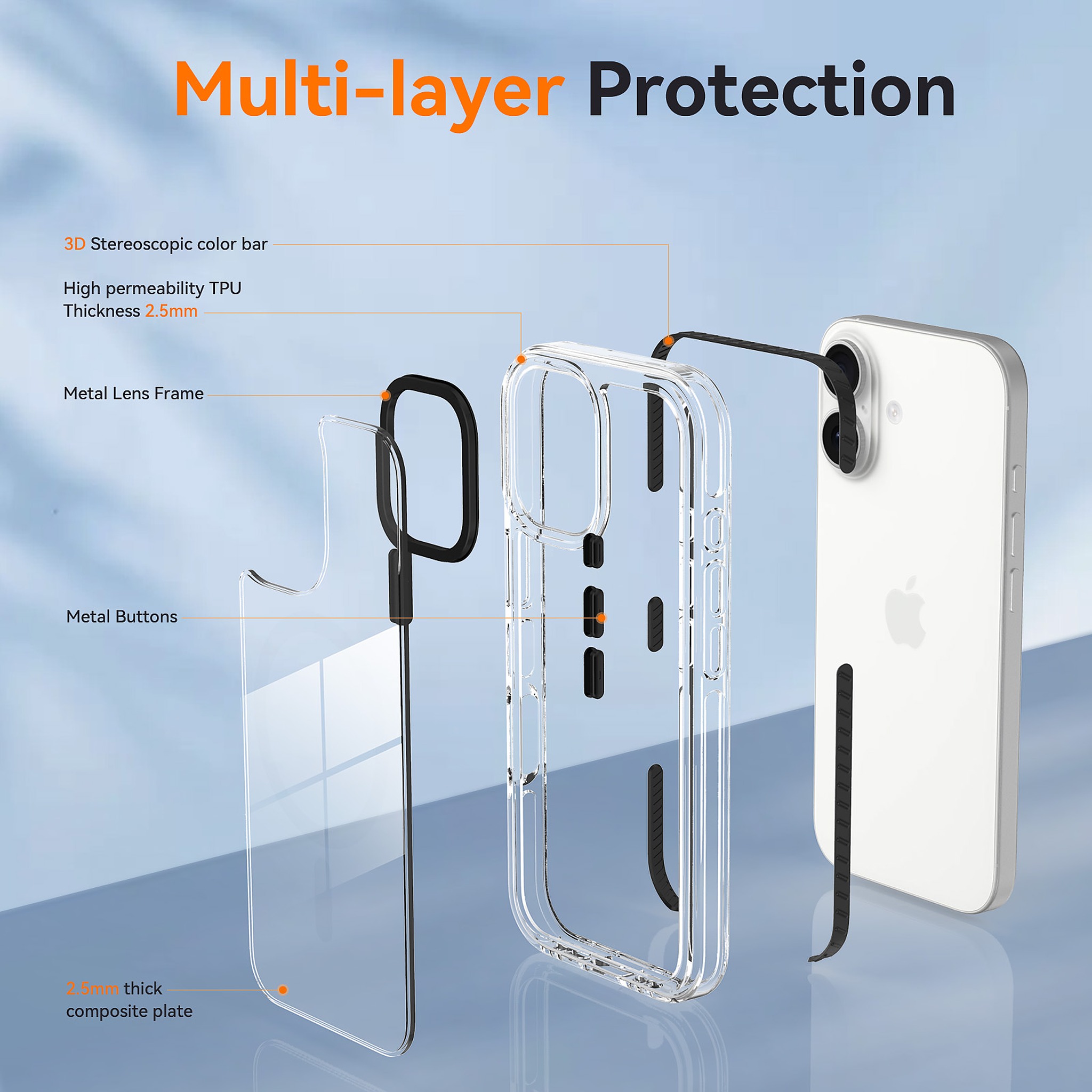 SendaFit Iridescent Two-Tone Case for iPhone 17 detail 29