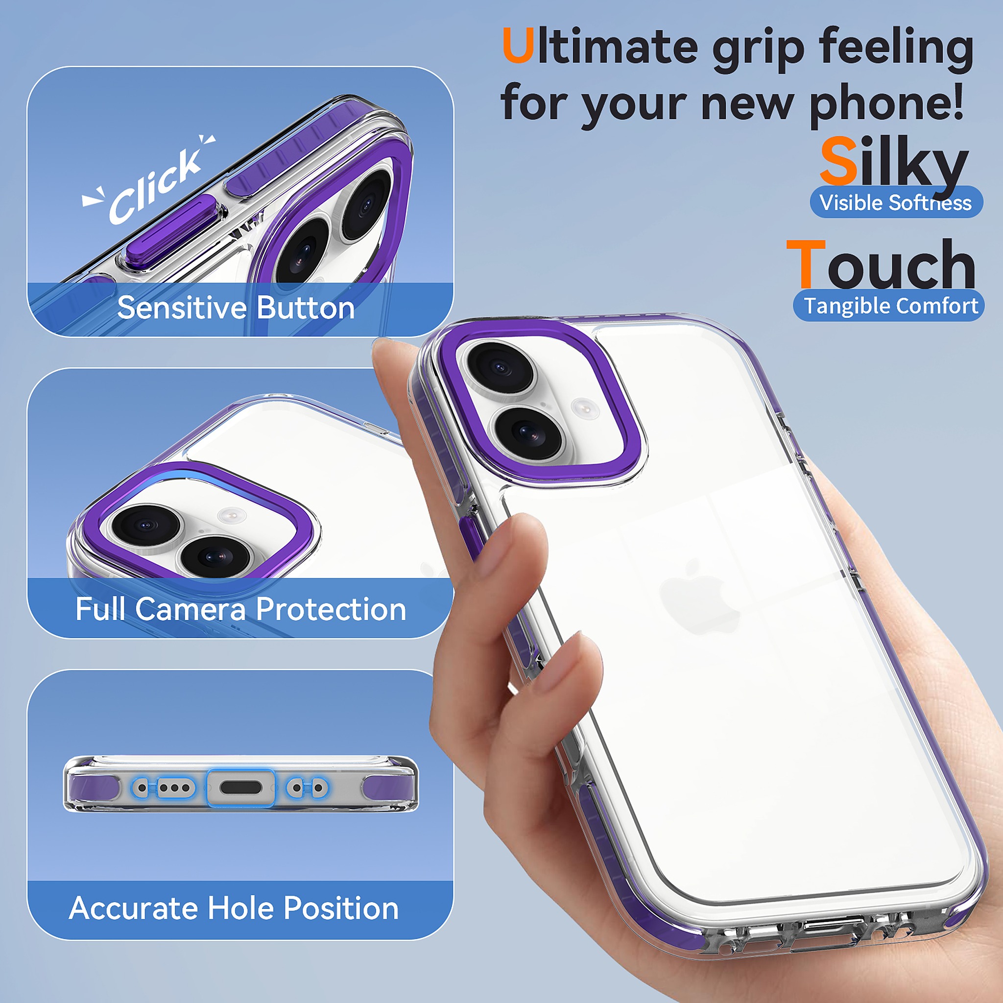 SendaFit Iridescent Two-Tone Case for iPhone 17 detail 6