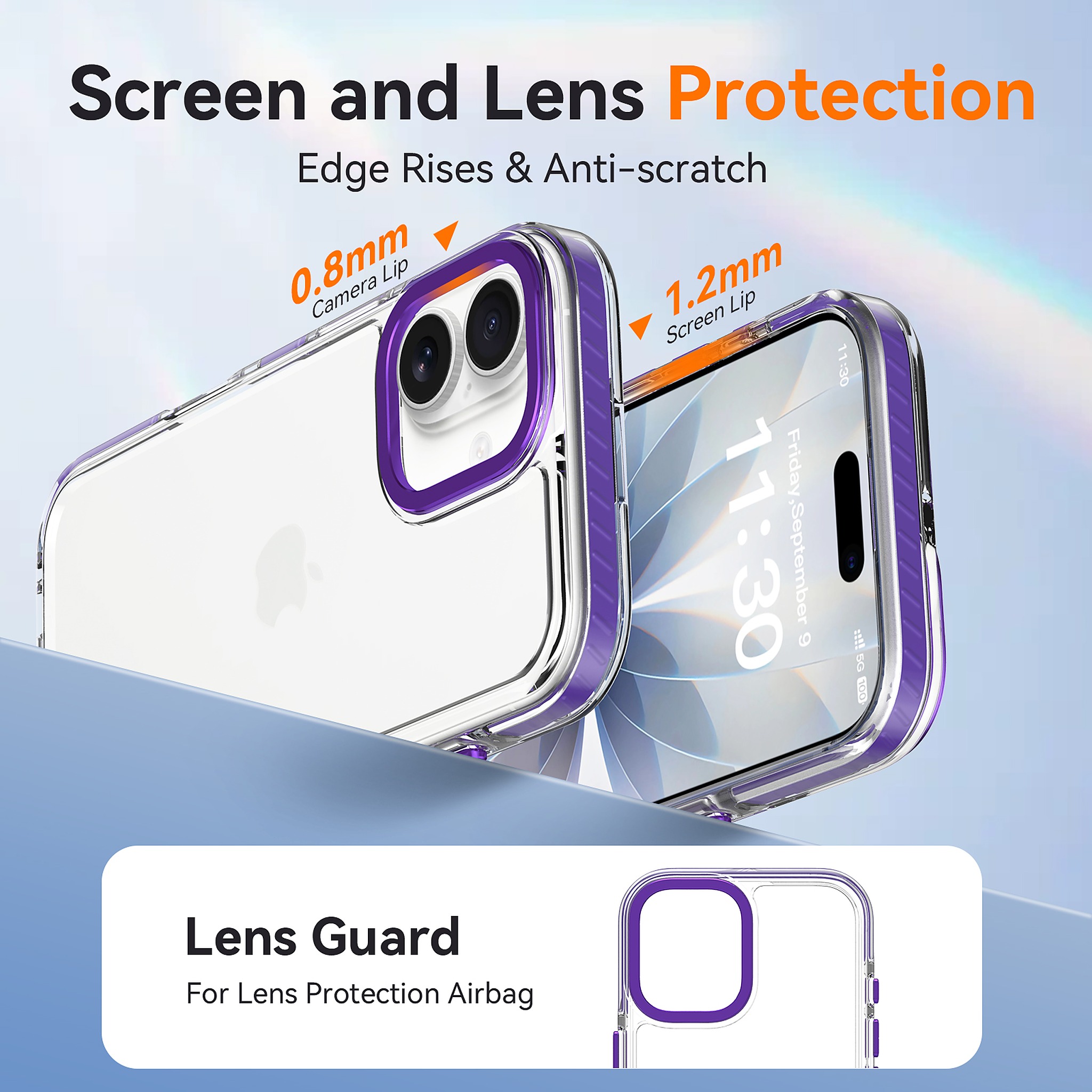 SendaFit Iridescent Two-Tone Case for iPhone 17 detail 7