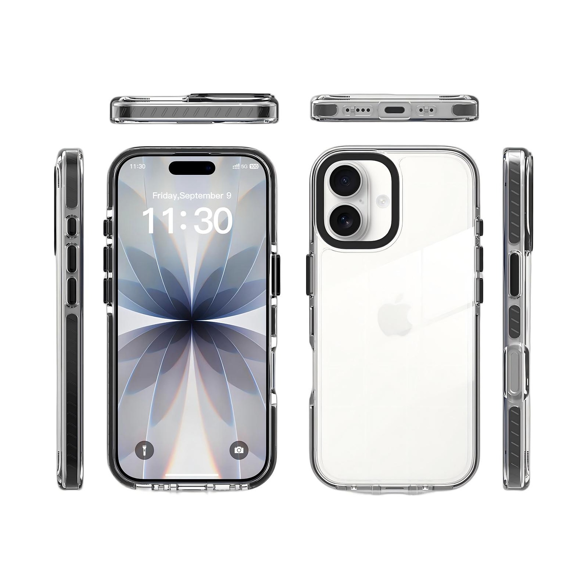 SendaFit Iridescent Two-Tone Case for iPhone 17