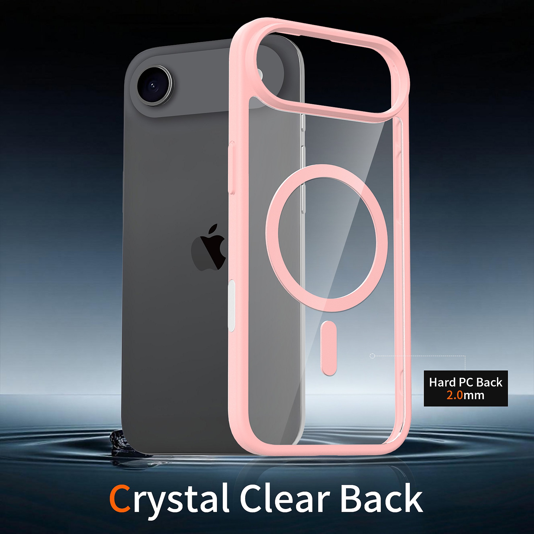 SendaFit Clear Two-in-One Camera-Button MagSafe Case for iPhone 17 Air detail 10