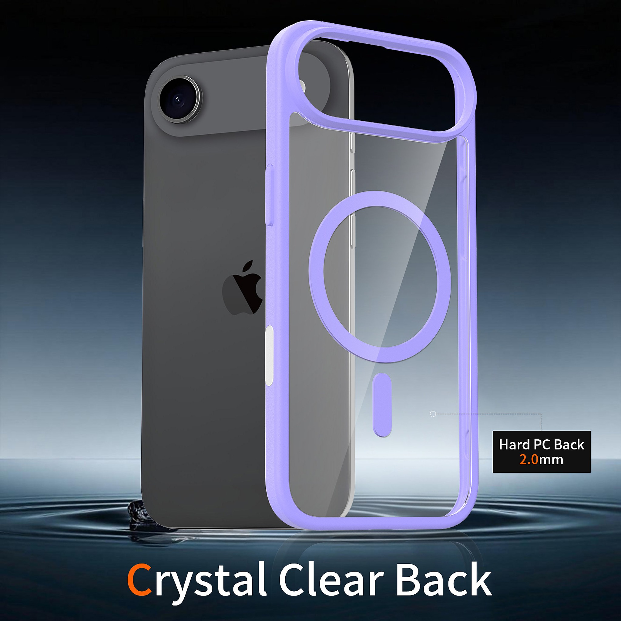 SendaFit Clear Two-in-One Camera-Button MagSafe Case for iPhone 17 Air detail 11