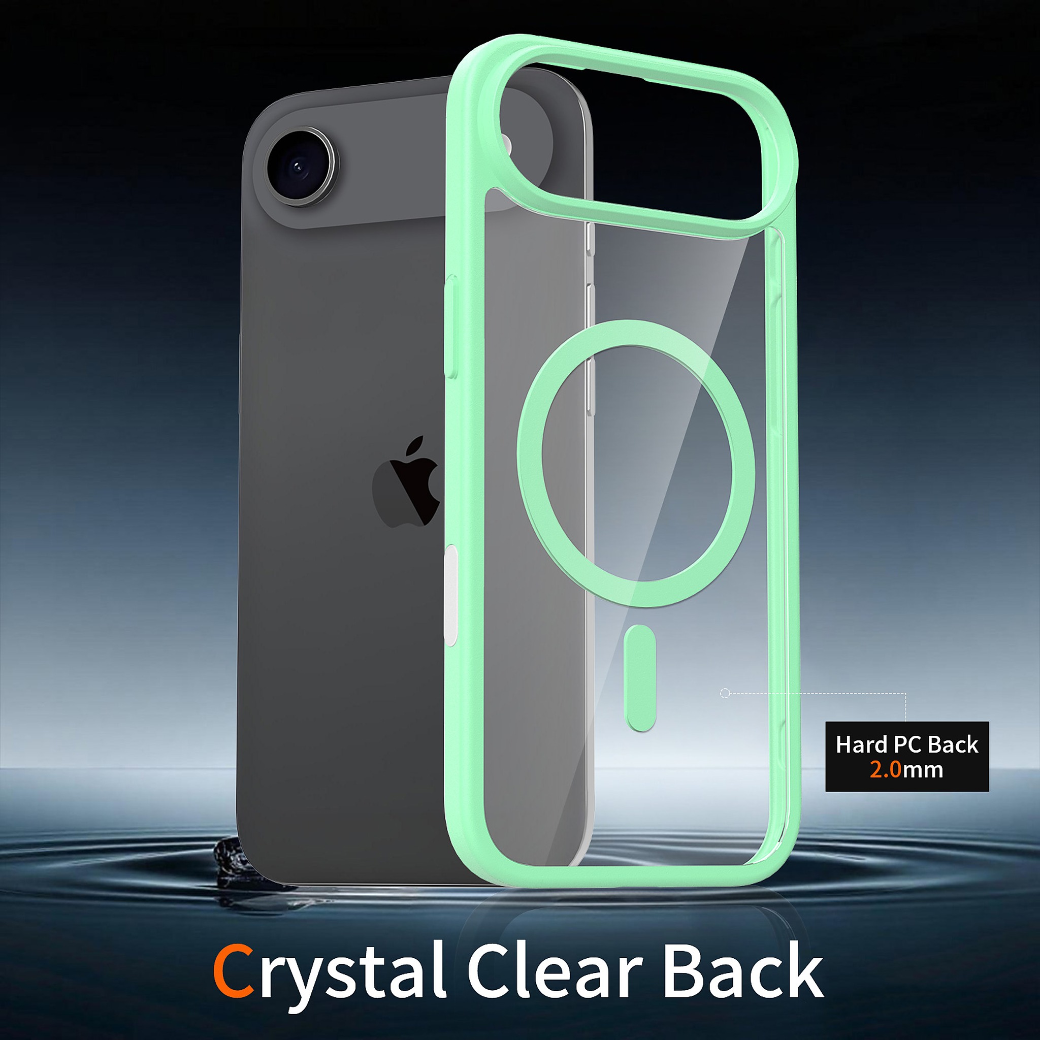 SendaFit Clear Two-in-One Camera-Button MagSafe Case for iPhone 17 Air detail 12