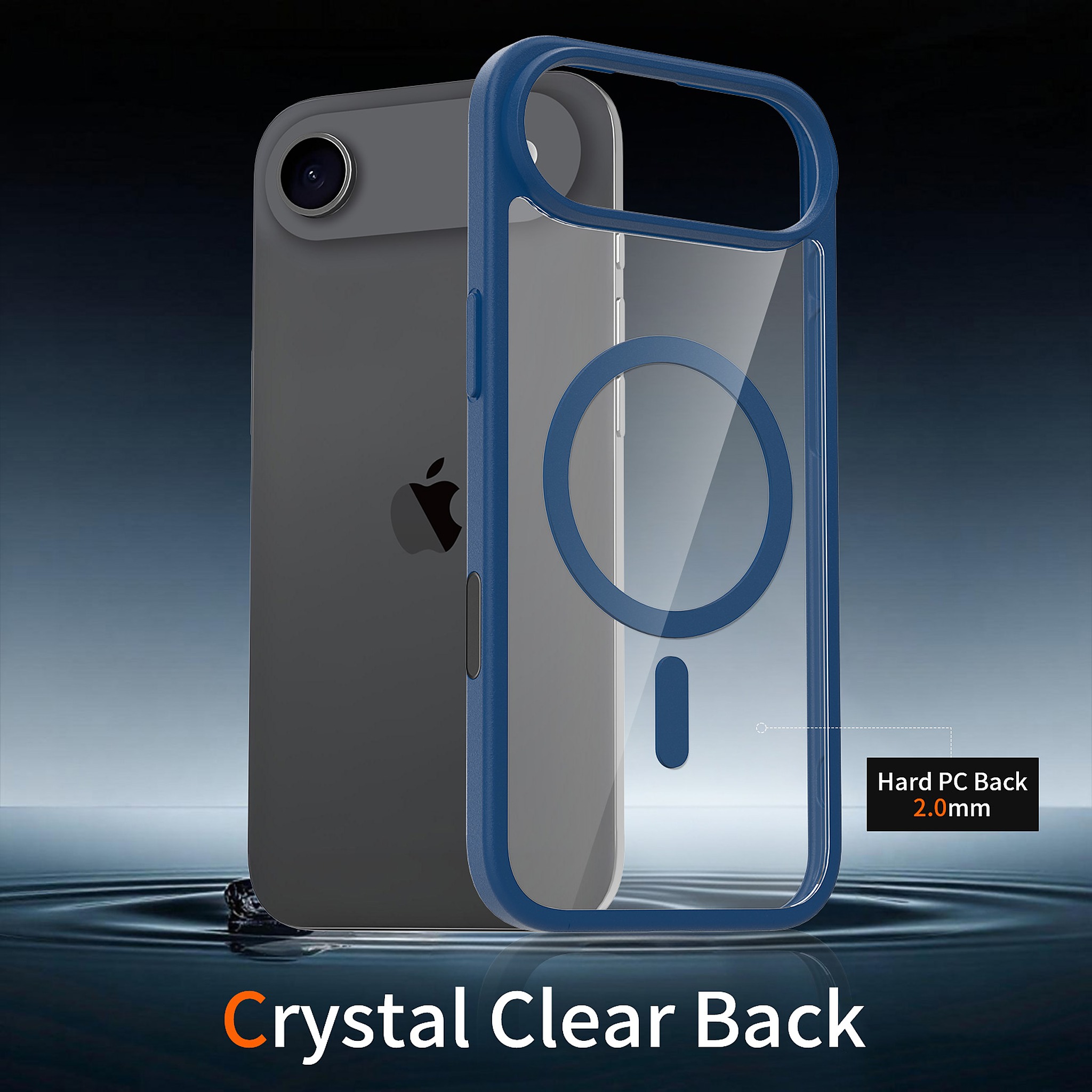 SendaFit Clear Two-in-One Camera-Button MagSafe Case for iPhone 17 Air detail 13