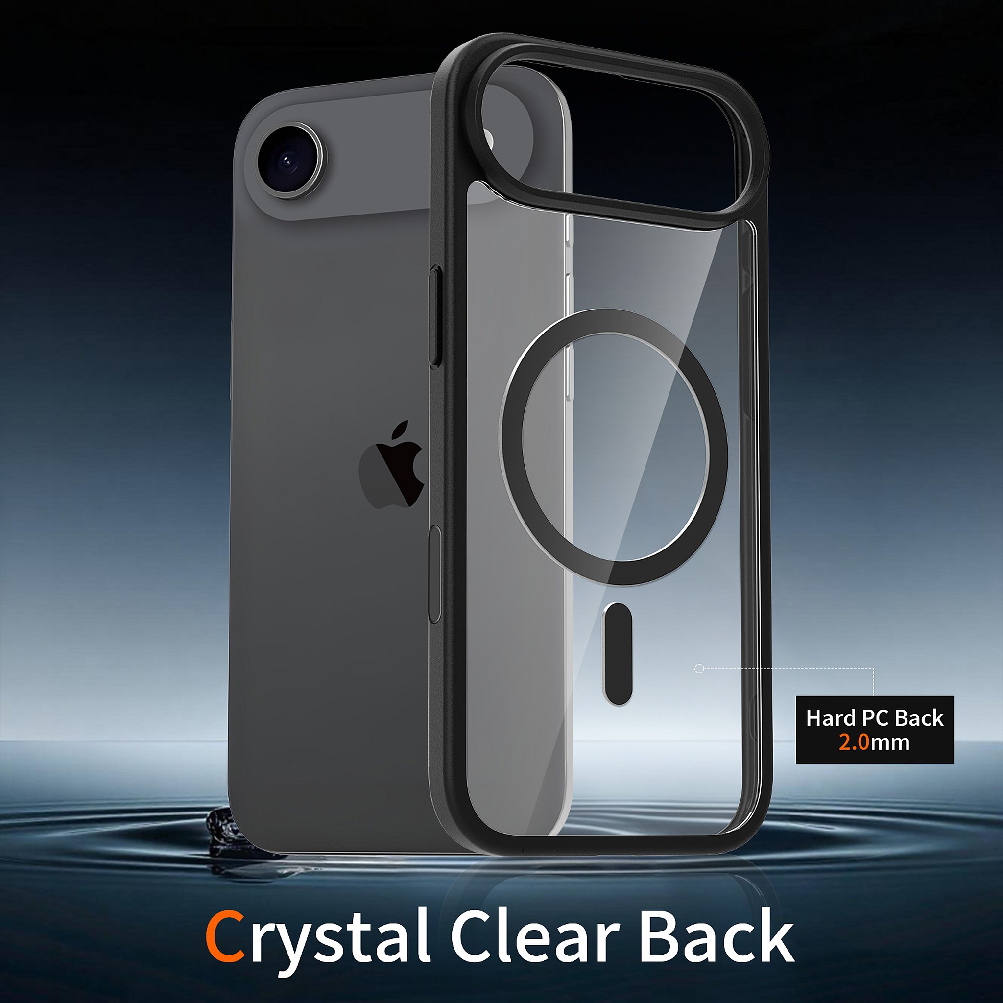 SendaFit Clear Two-in-One Camera-Button MagSafe Case for iPhone 17 Air detail 14