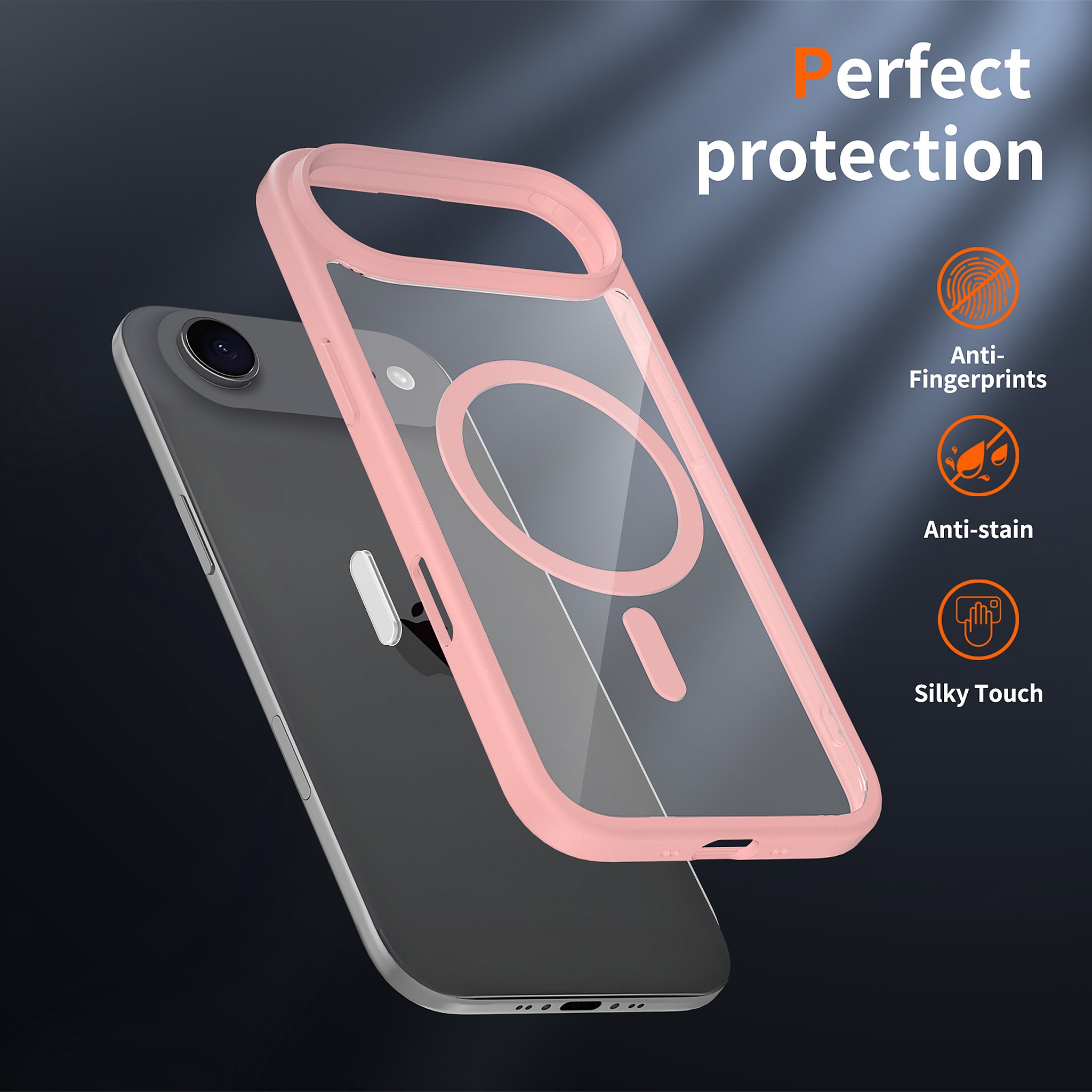 SendaFit Clear Two-in-One Camera-Button MagSafe Case for iPhone 17 Air detail 17