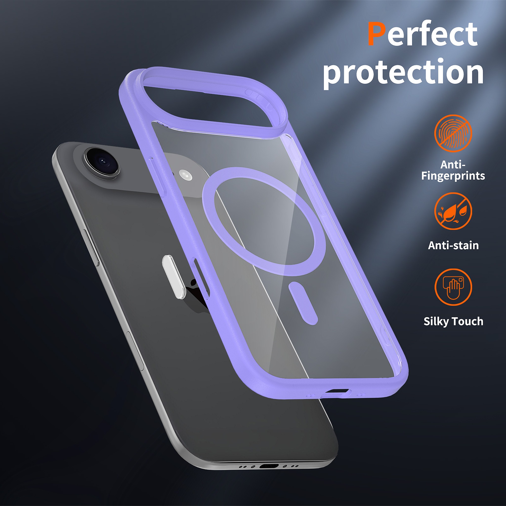 SendaFit Clear Two-in-One Camera-Button MagSafe Case for iPhone 17 Air detail 18