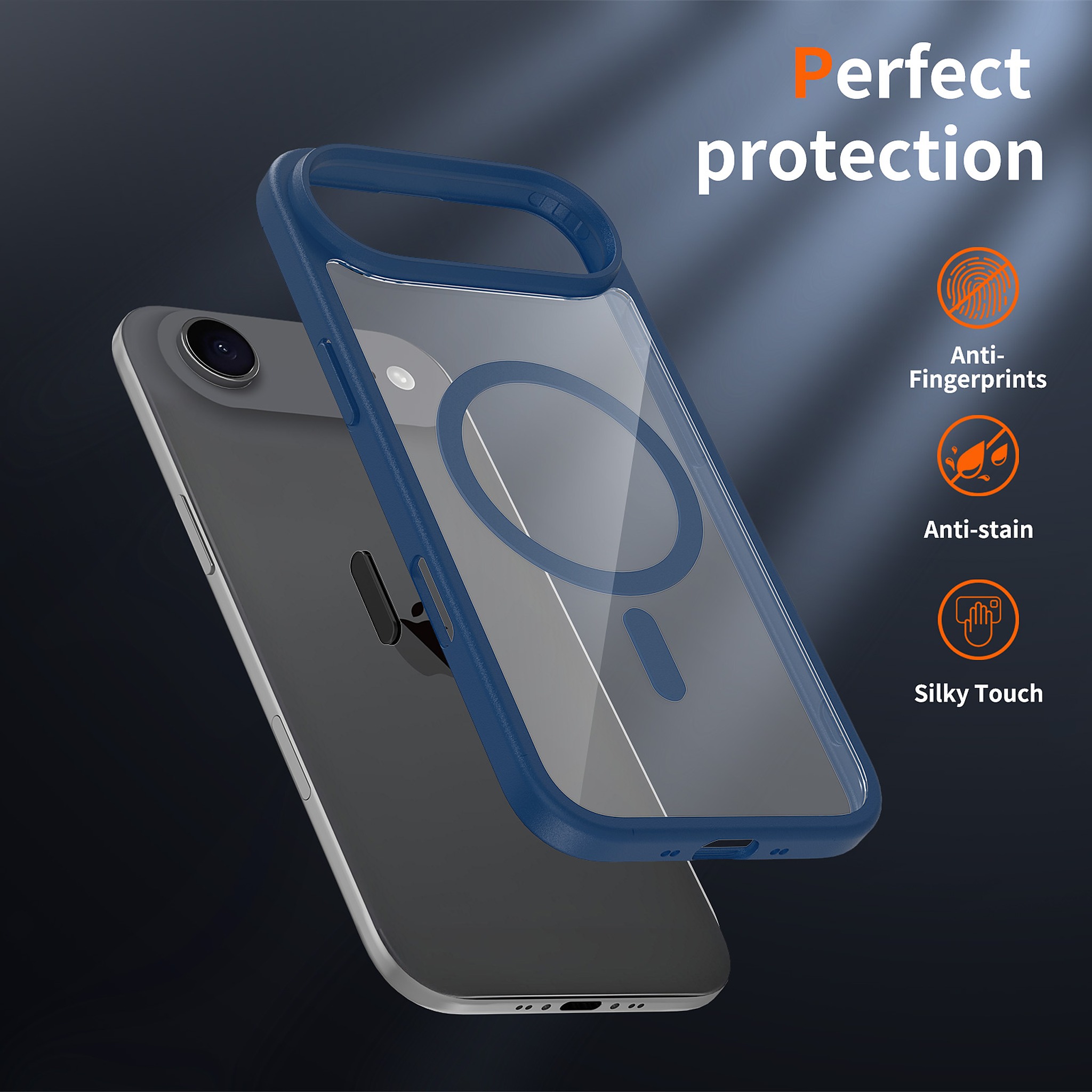 SendaFit Clear Two-in-One Camera-Button MagSafe Case for iPhone 17 Air detail 20