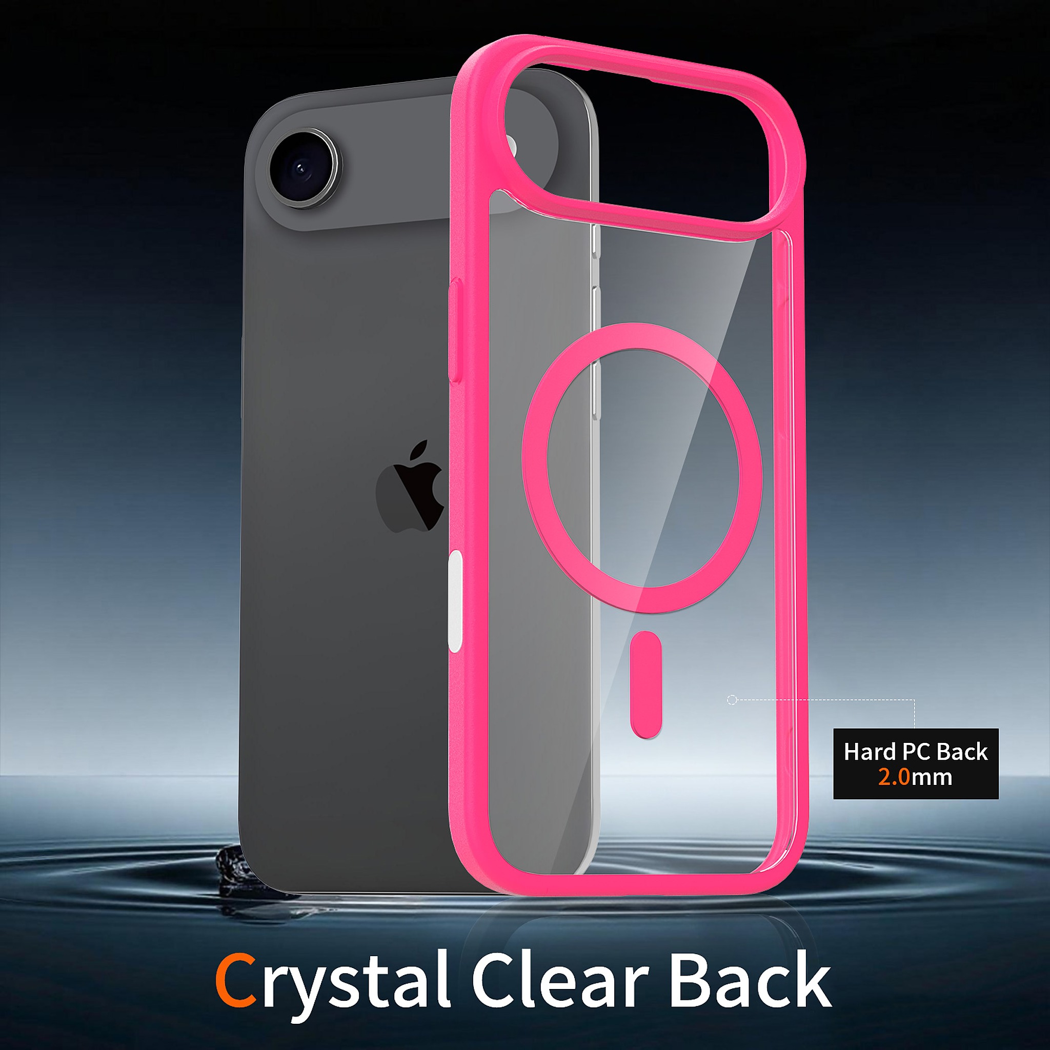 SendaFit Clear Two-in-One Camera-Button MagSafe Case for iPhone 17 Air detail 9