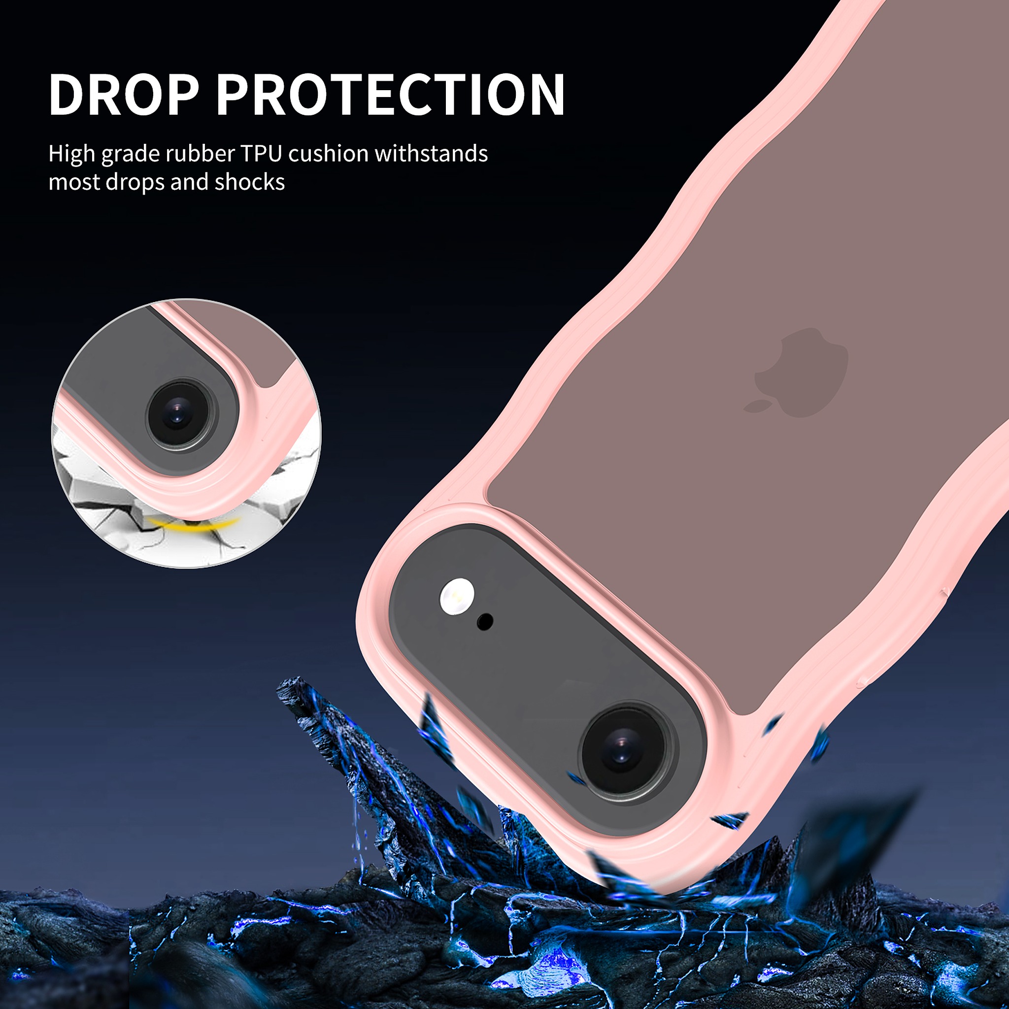 SendaFit Wavy Matte Two-in-One Case for iPhone 17 Air detail 15