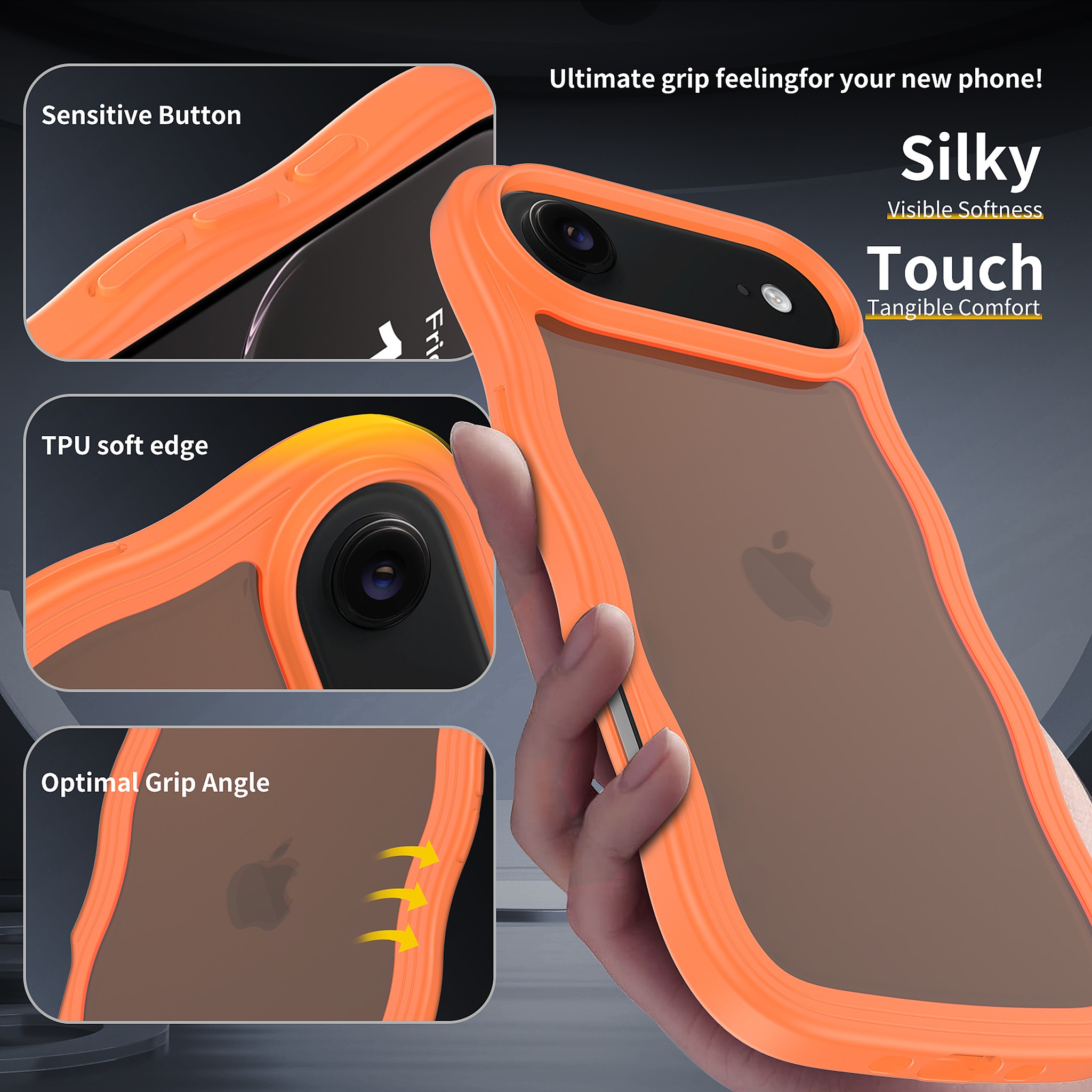 SendaFit Wavy Matte Two-in-One Case for iPhone 17 Air detail 19